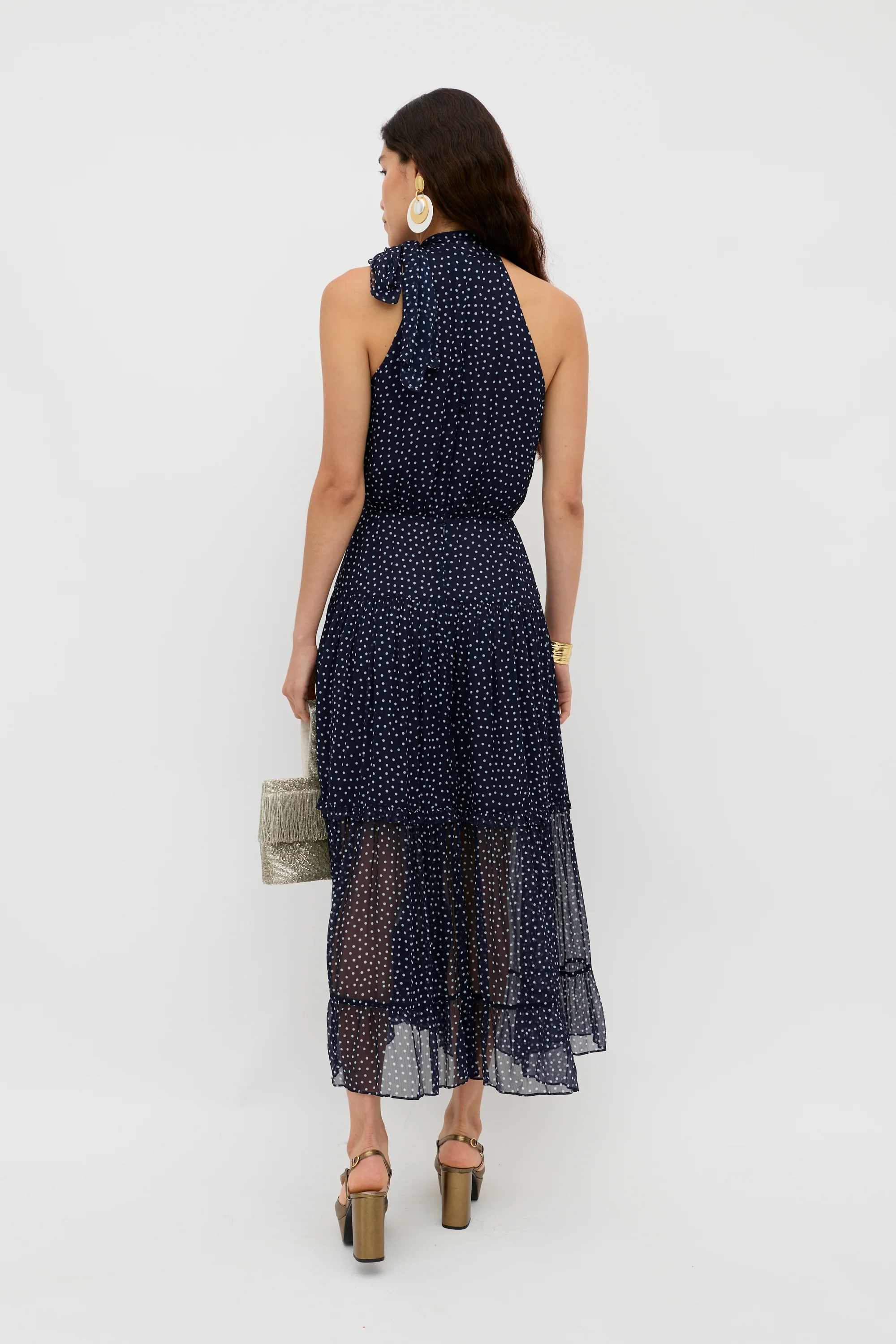 Abi - Mini Navy Polka Dot - Image 5