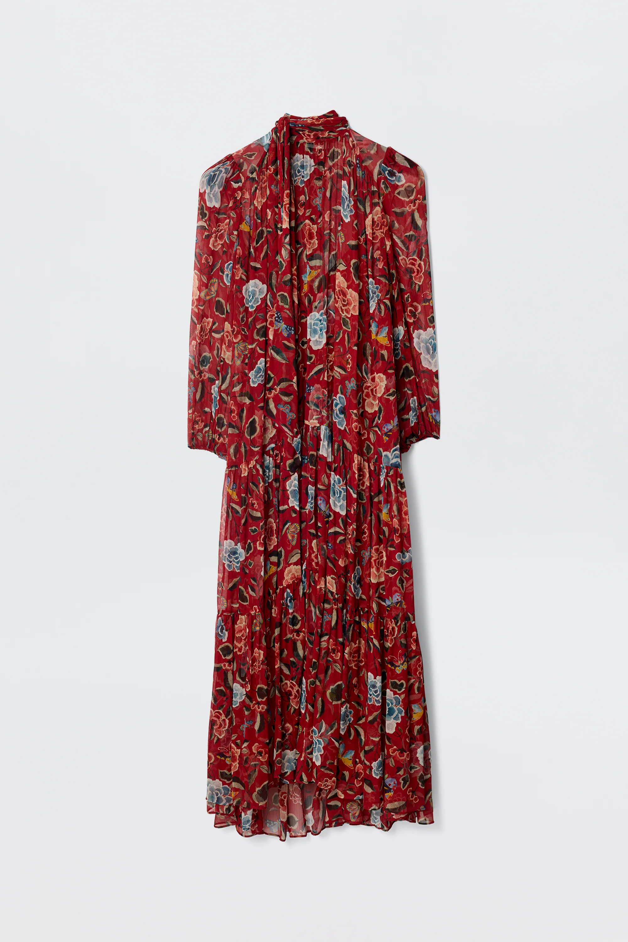 Adalind - Butterfly Floral Burgundy - Image 6