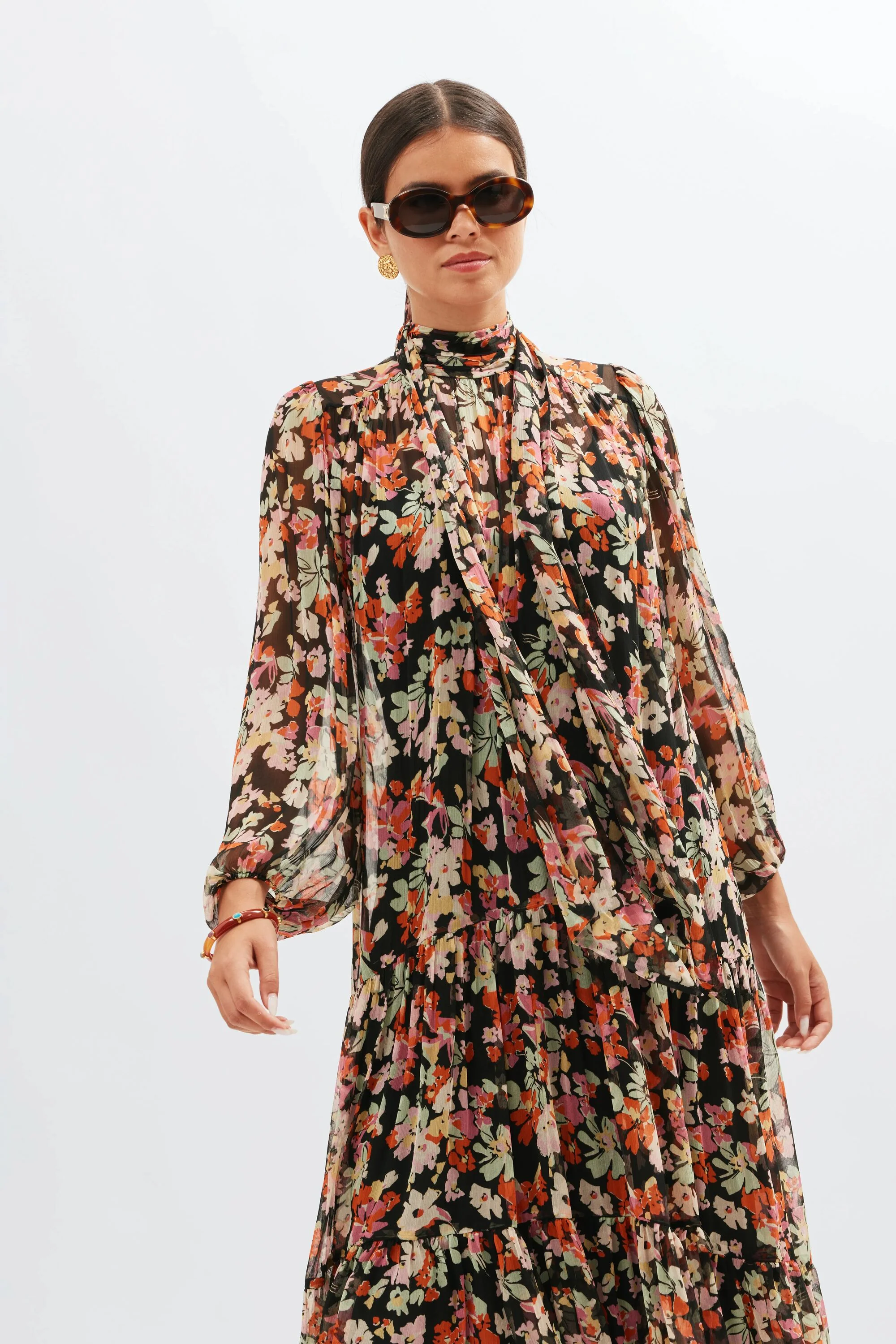 Adalind  -  Primrose Floral Deep Navy - Image 2