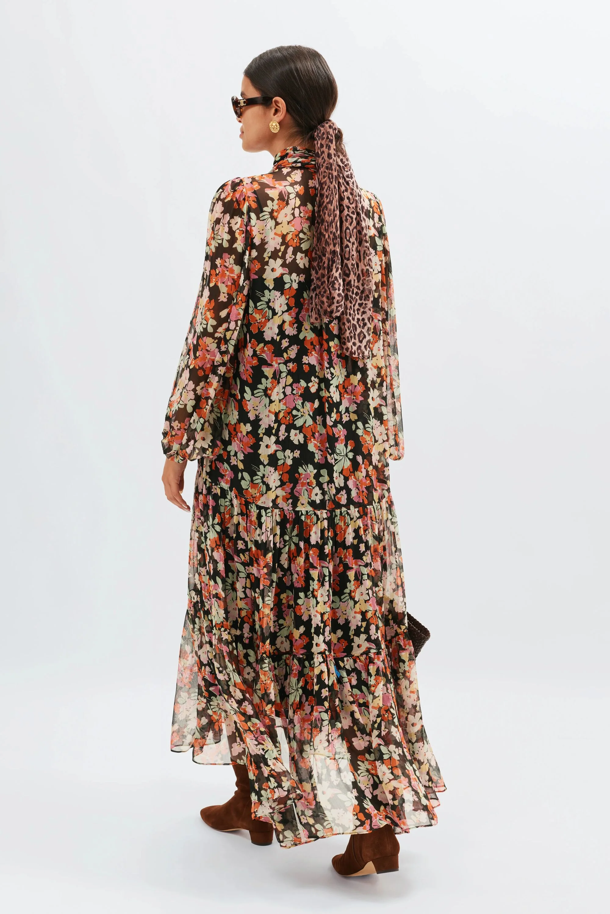 Adalind  -  Primrose Floral Deep Navy - Image 5
