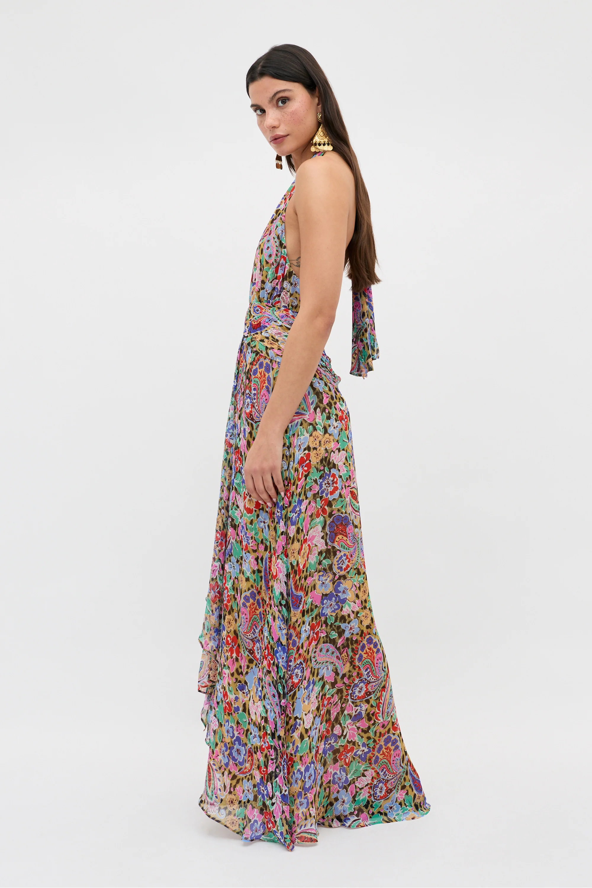 Alaina - Cara Floral Leopard Brown - Image 3