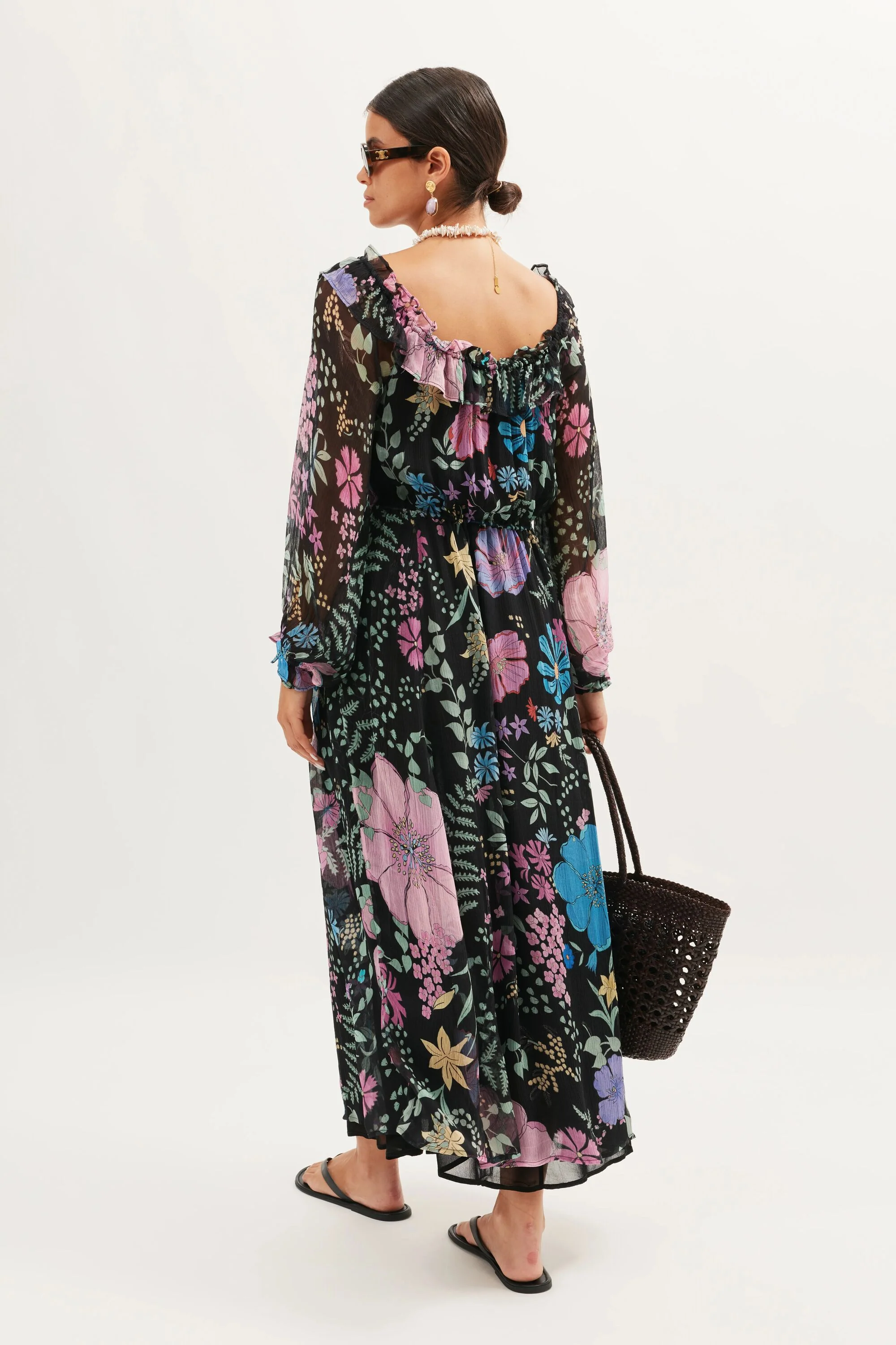 Alina - Bhatia Floral Black - Image 4