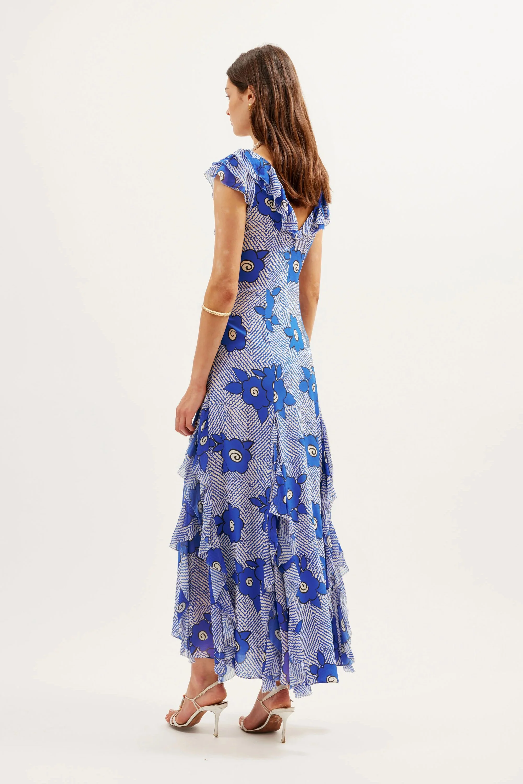 Ambika  -  Milos Floral Blue - Image 2