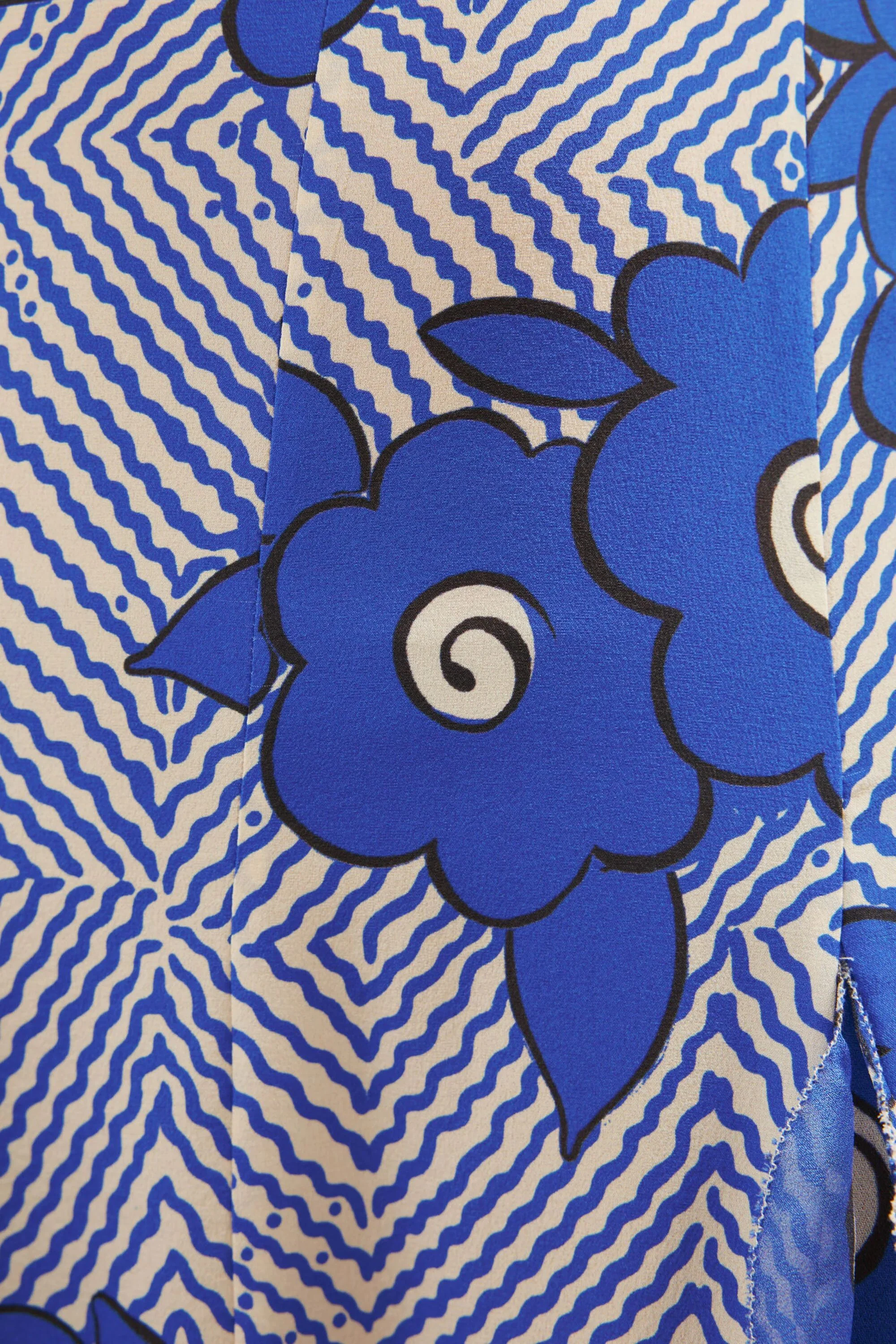 Ambika  -  Milos Floral Blue - Image 3