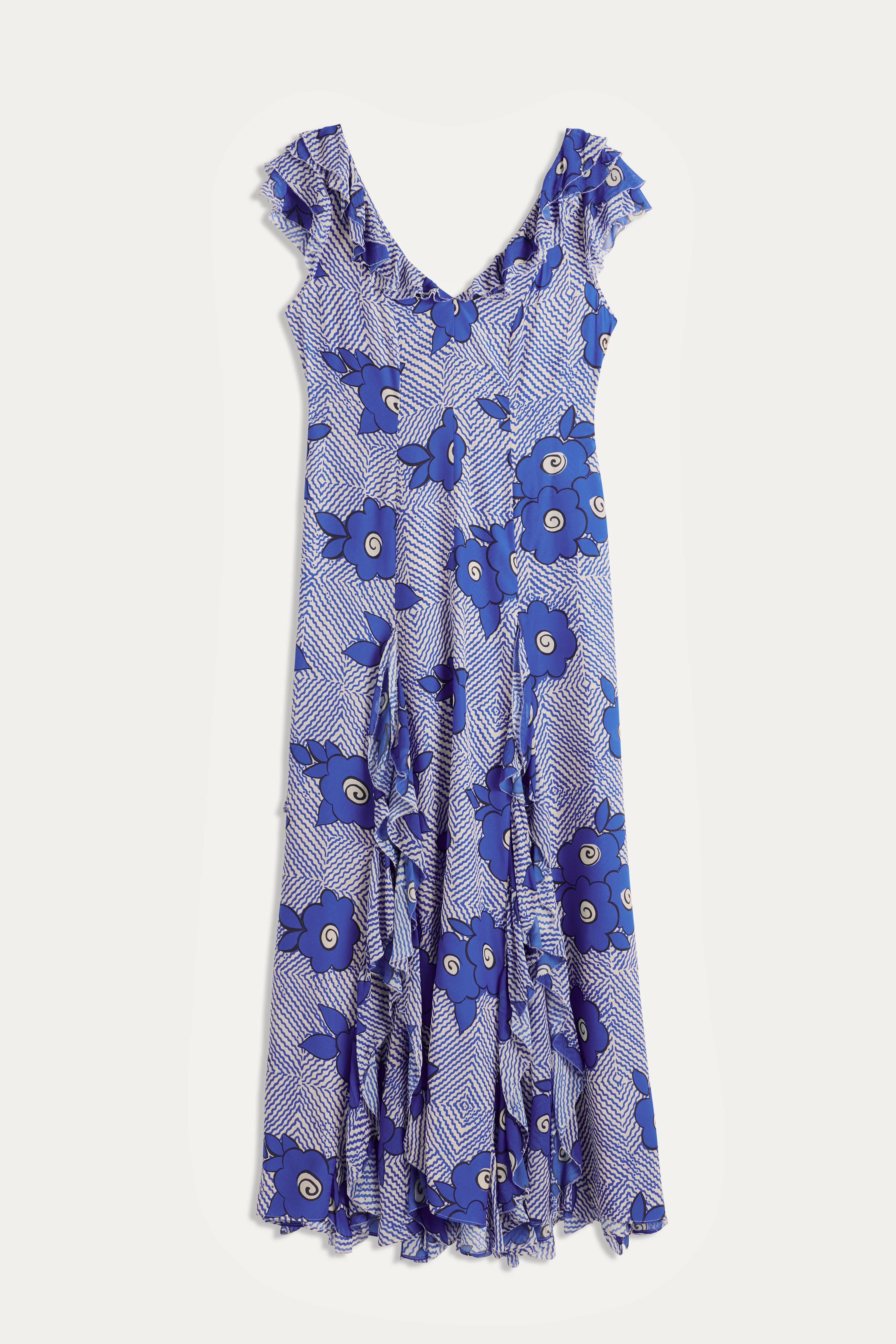 Ambika  -  Milos Floral Blue - Image 8