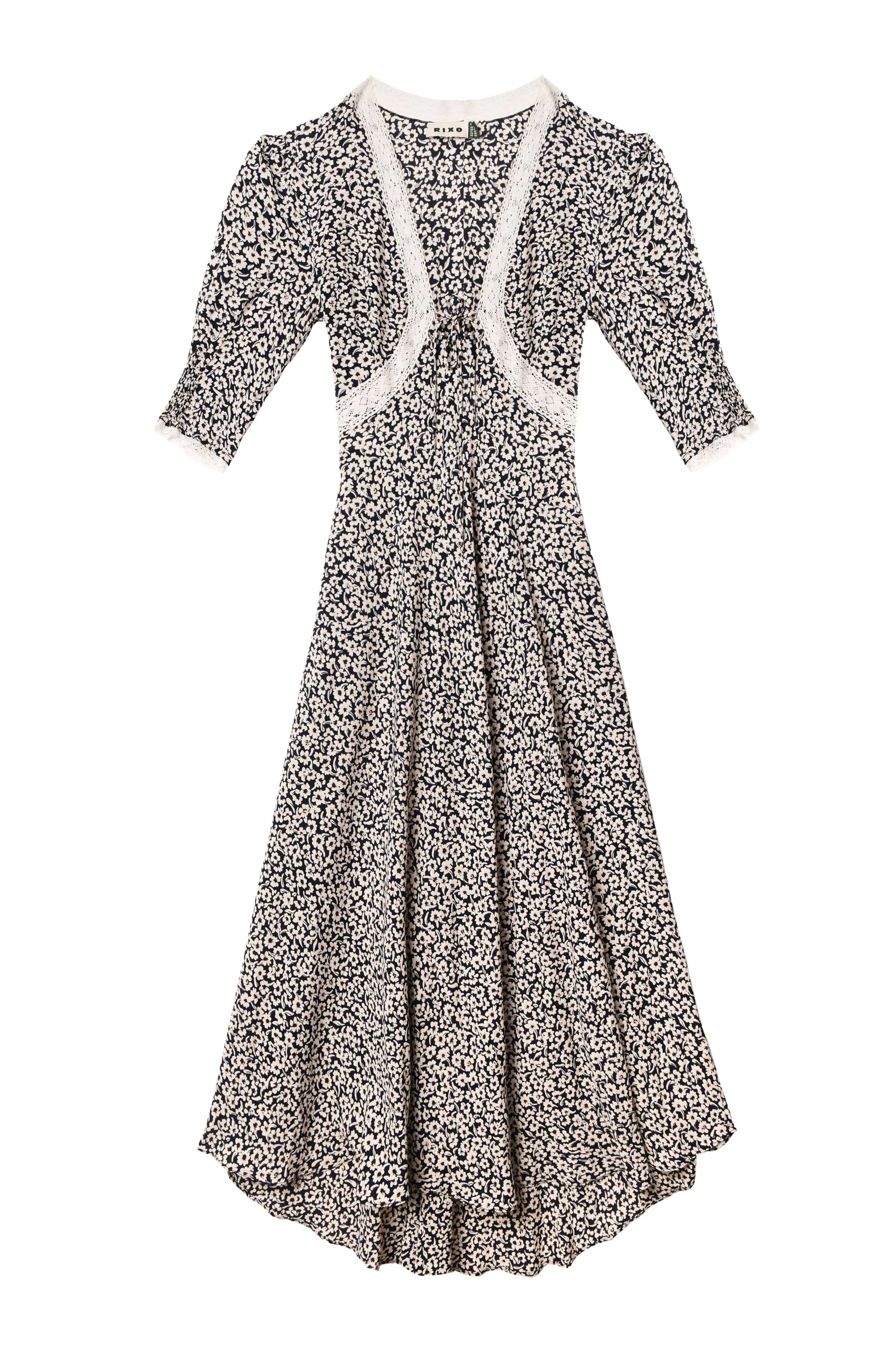 Amina - English Daisy Deep Navy - Image 5