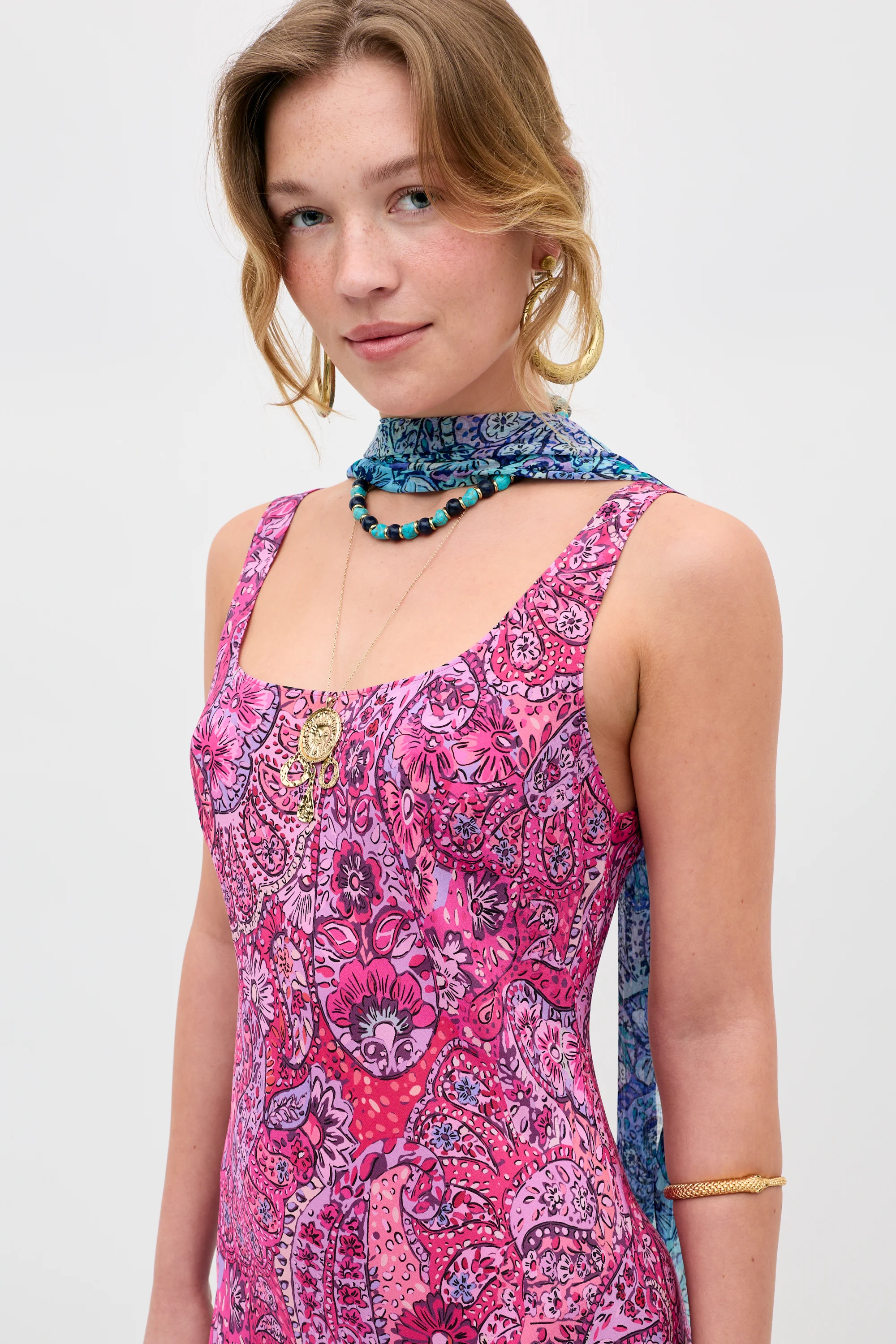 Bondi - Paisley Floral Red - Image 3