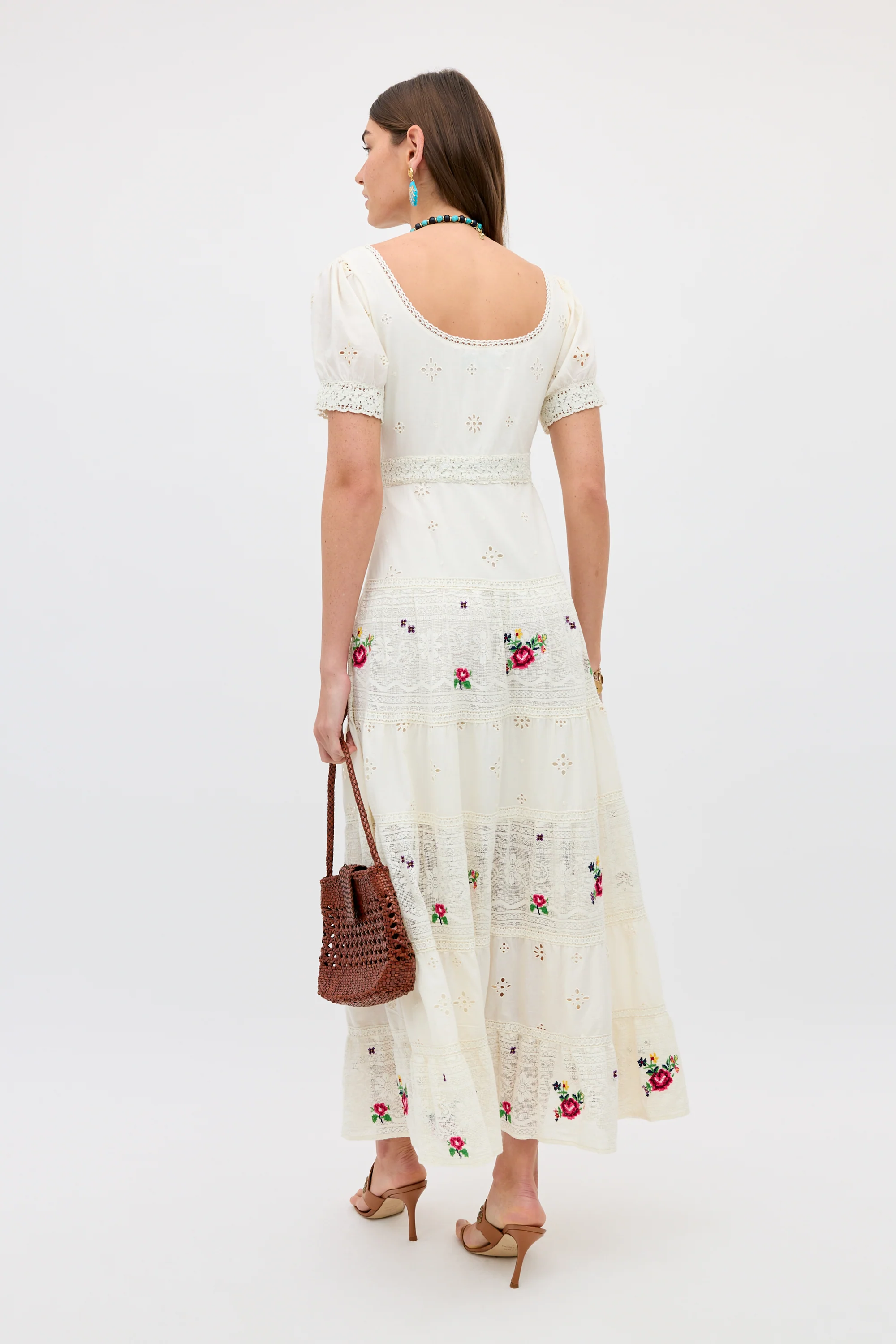 Cady - Spring Rose Embroidery Cream - Image 5