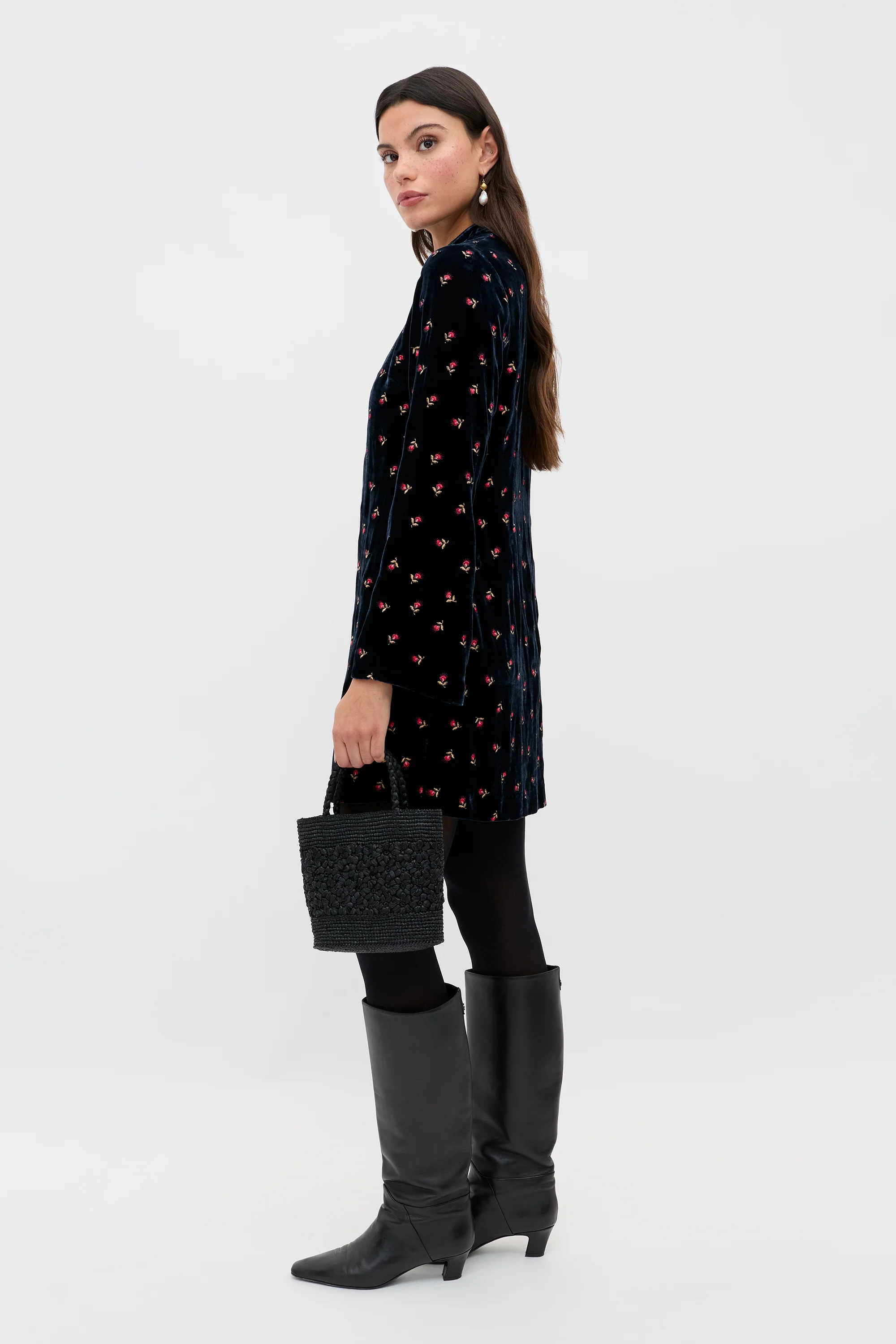 Calla - Dandy Embroidery Deep Navy - Image 4