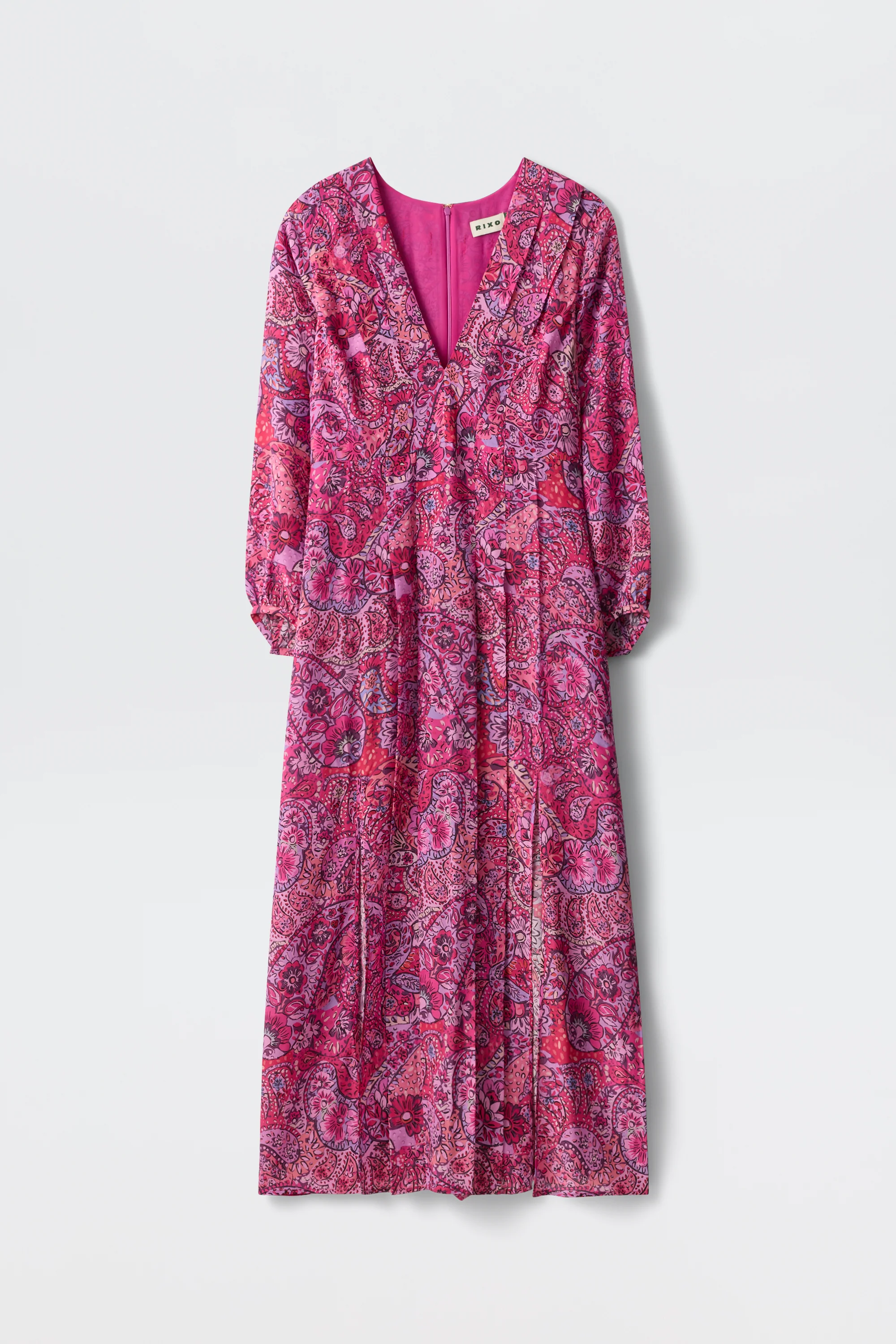 Camellia - Paisley Floral Red - Image 7