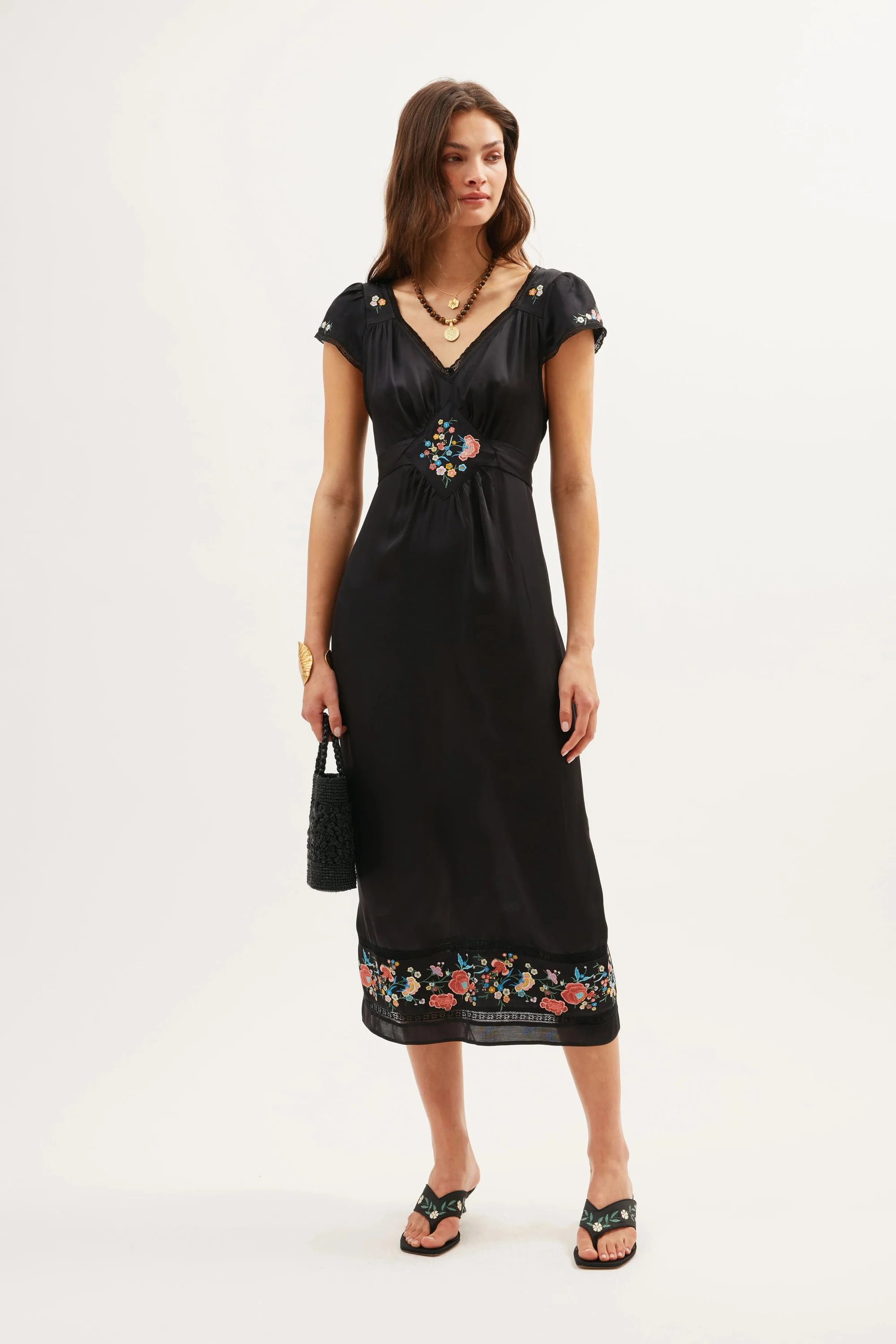 Carey  -  Orchard Embroidery Black - Image 5