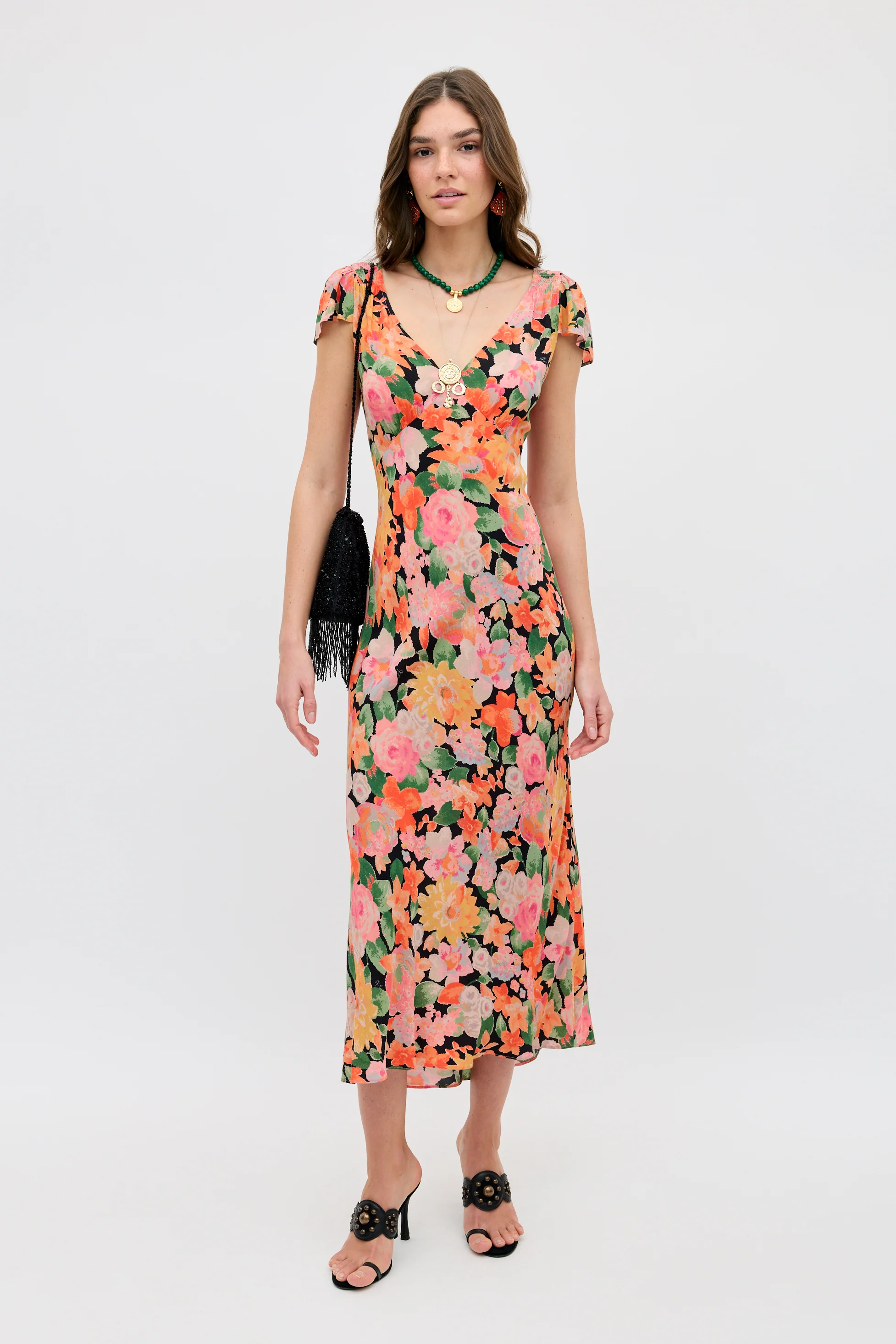 Cathy - Chelsea Floral Black