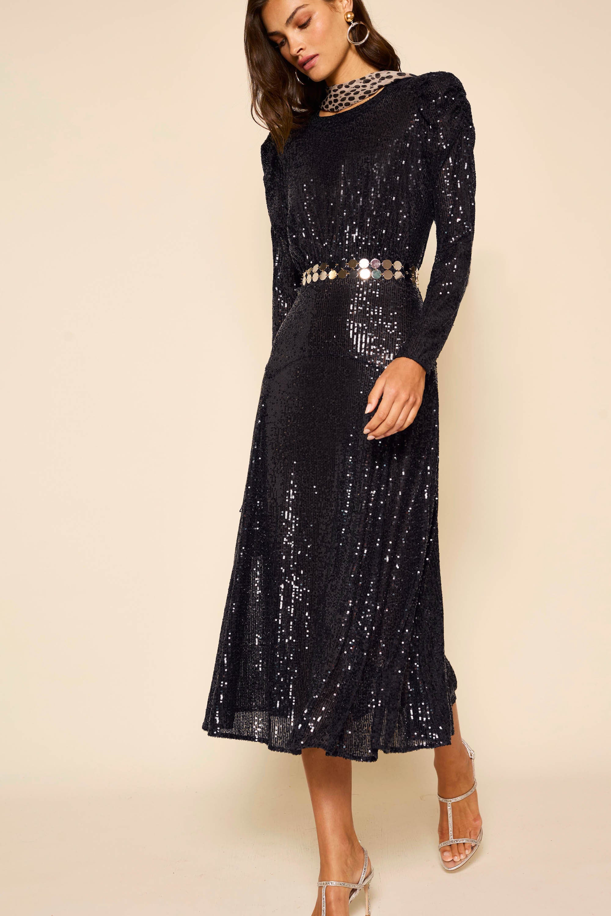 Cerise - Sequin Navy - Image 3