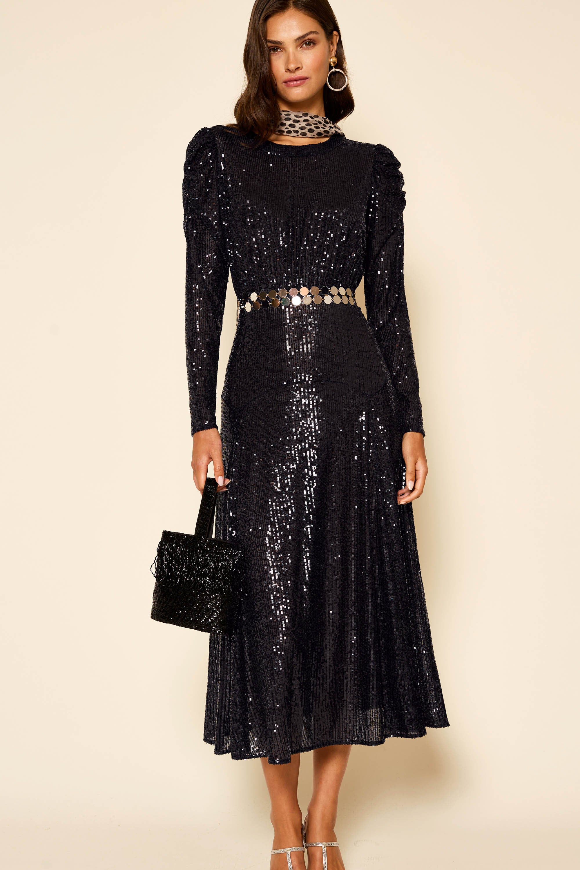Cerise - Sequin Navy - Image 4