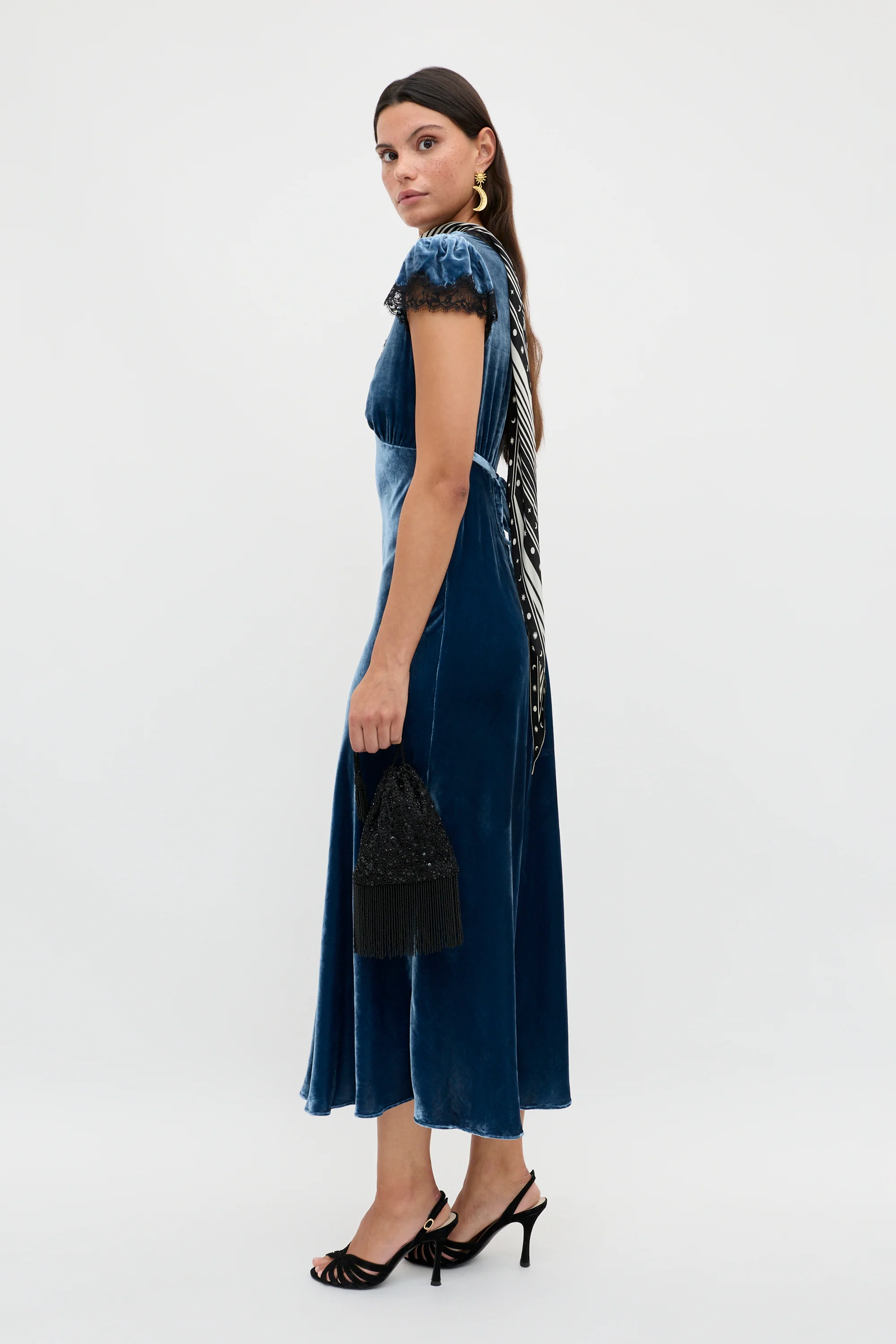 Clarice  -  Steel Blue - Image 3