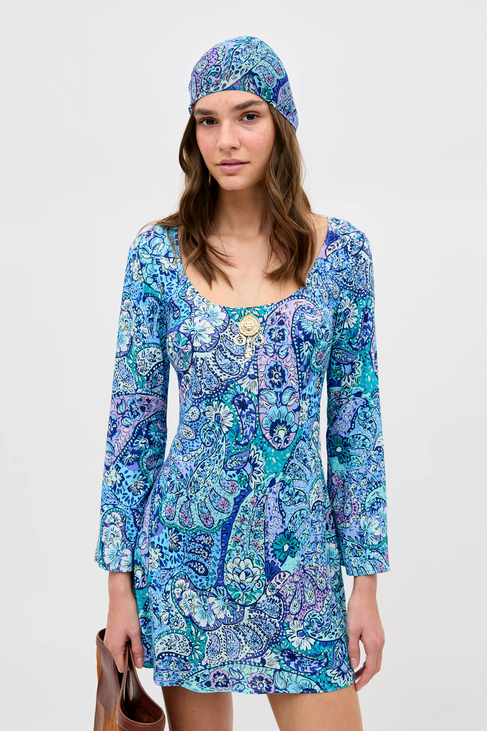 Dulce - Paisley Floral Blue