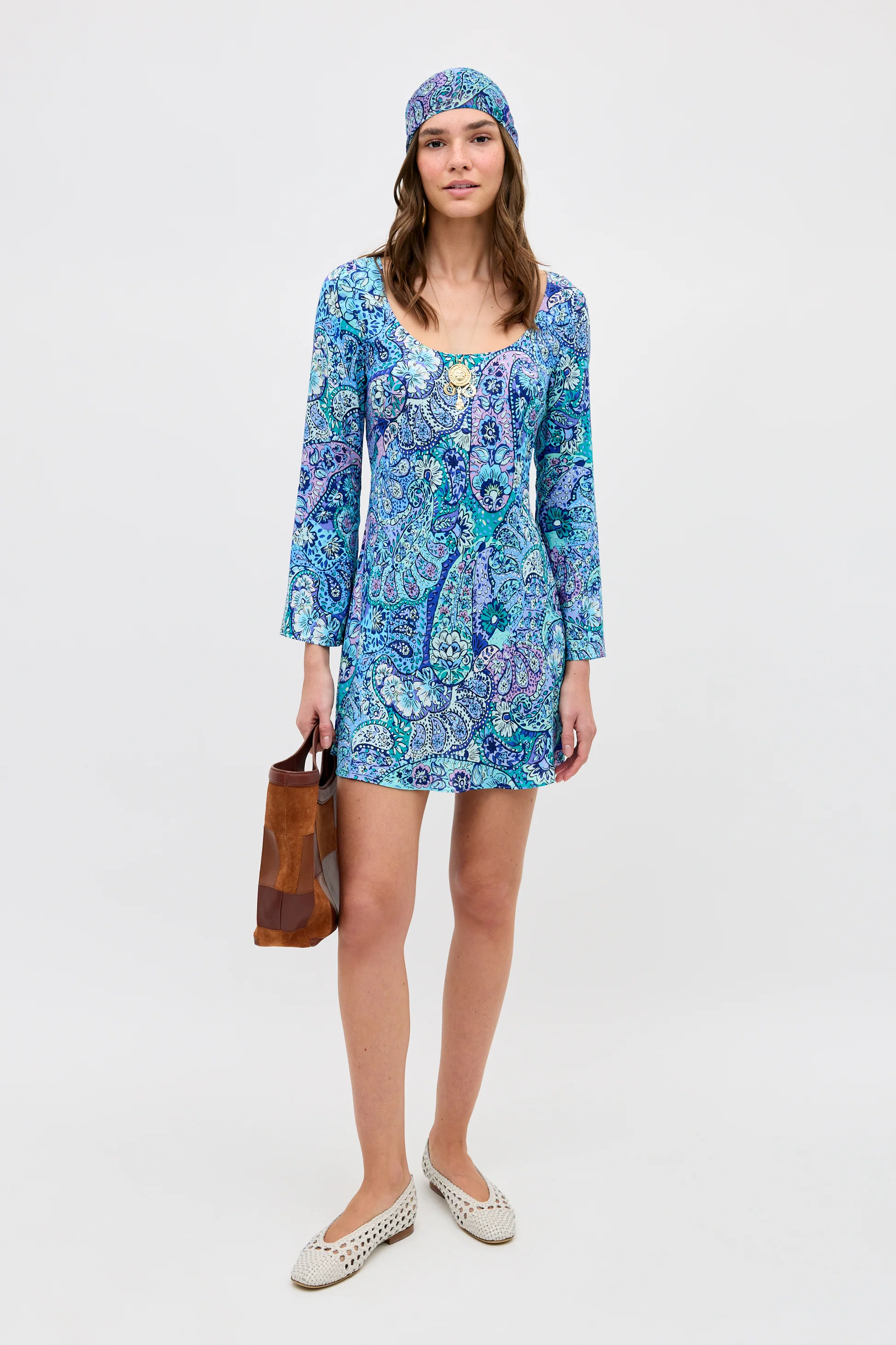Dulce - Paisley Floral Blue - Image 2