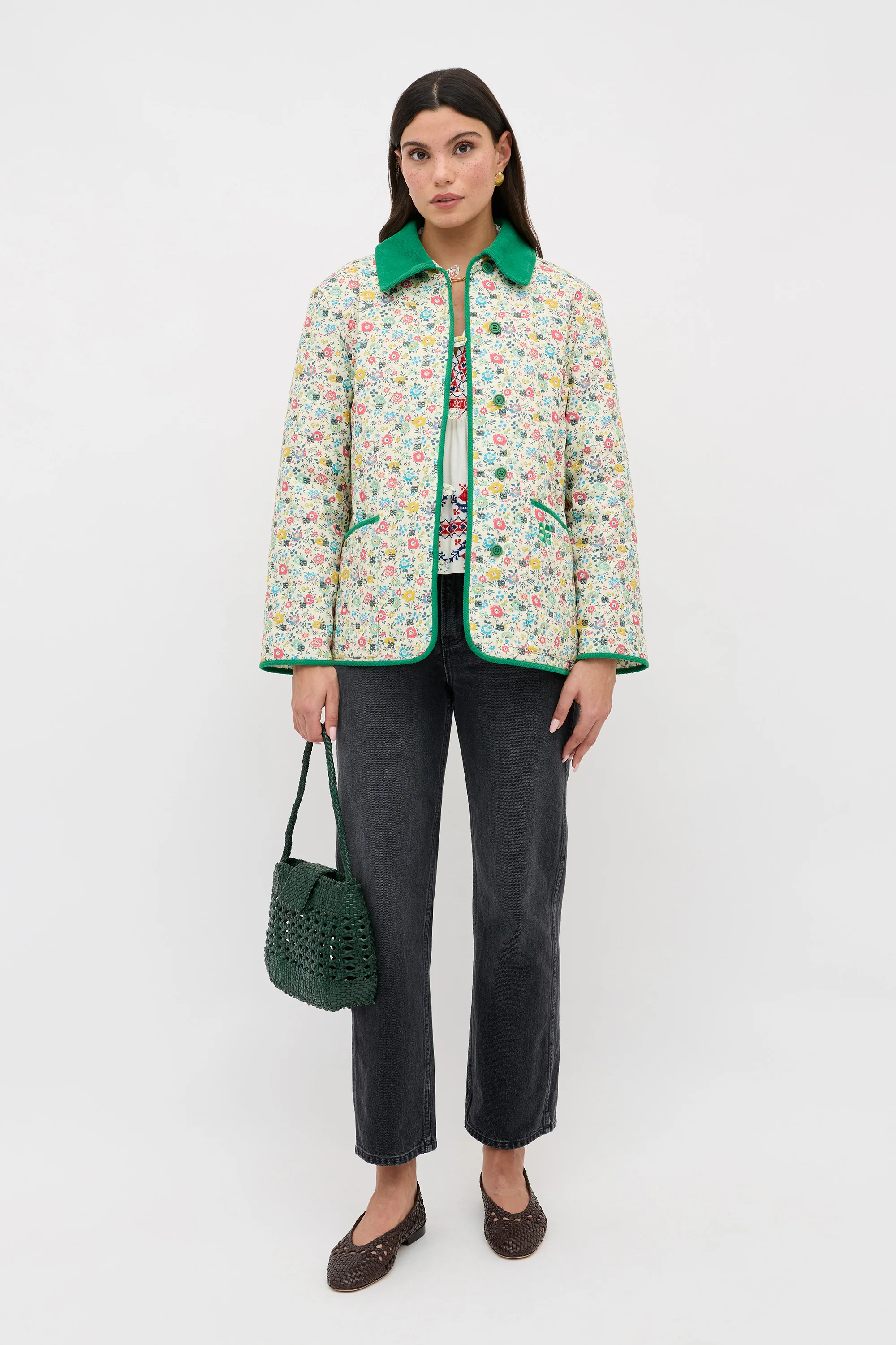 Earla - Amalfi Floral Cream