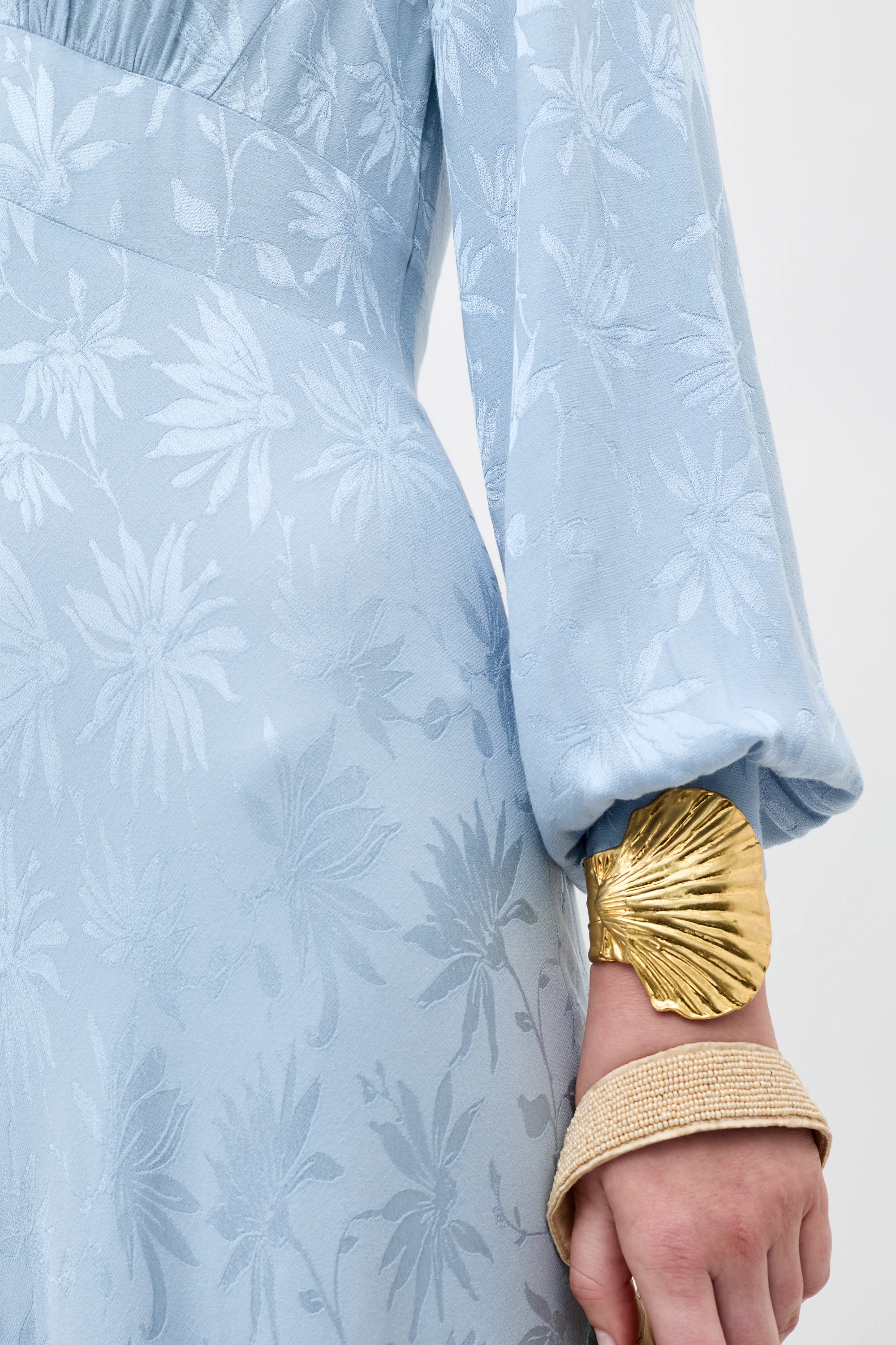 Emory - Daisy Jacquard Bluebell - Image 3