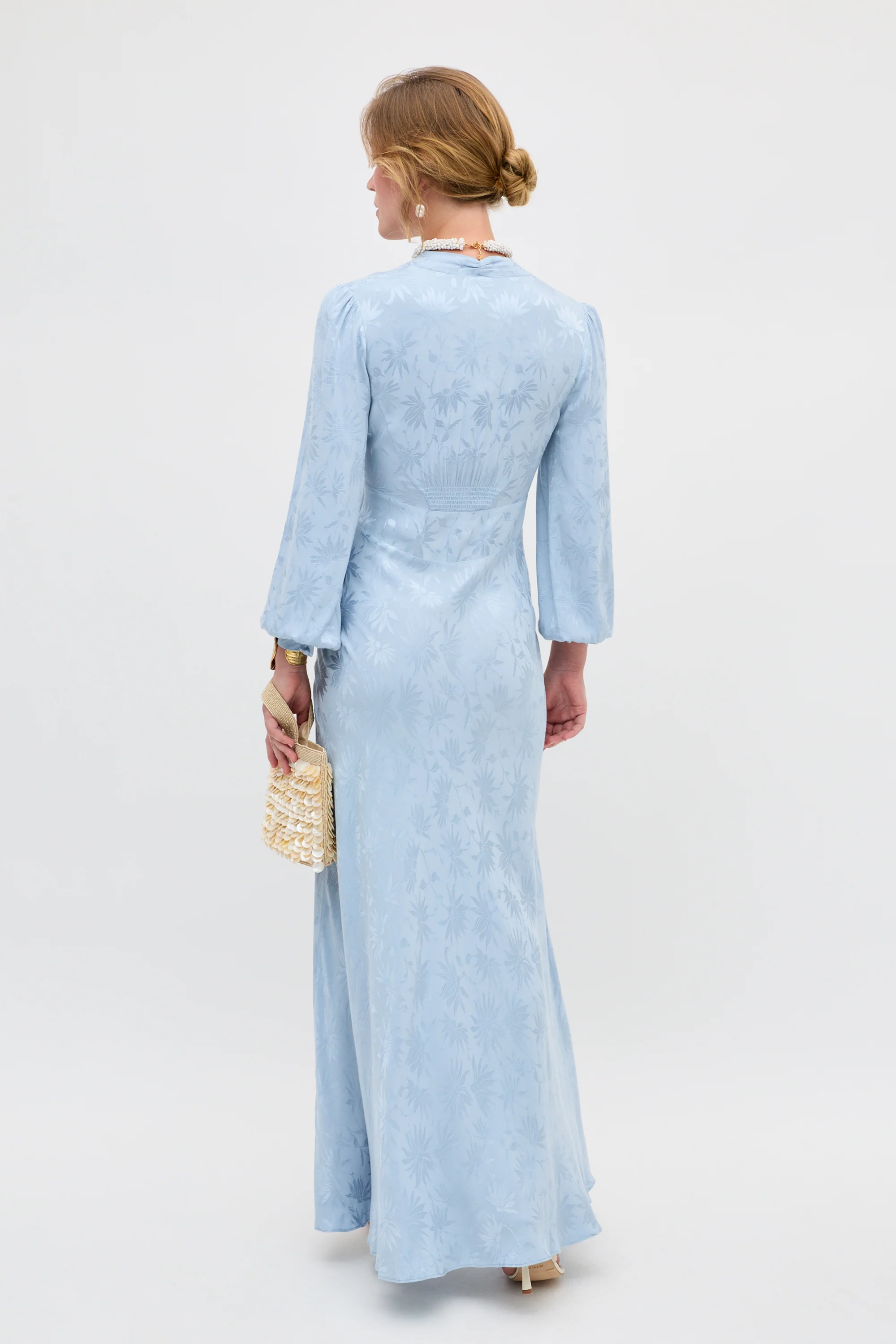 Emory - Daisy Jacquard Bluebell - Image 4