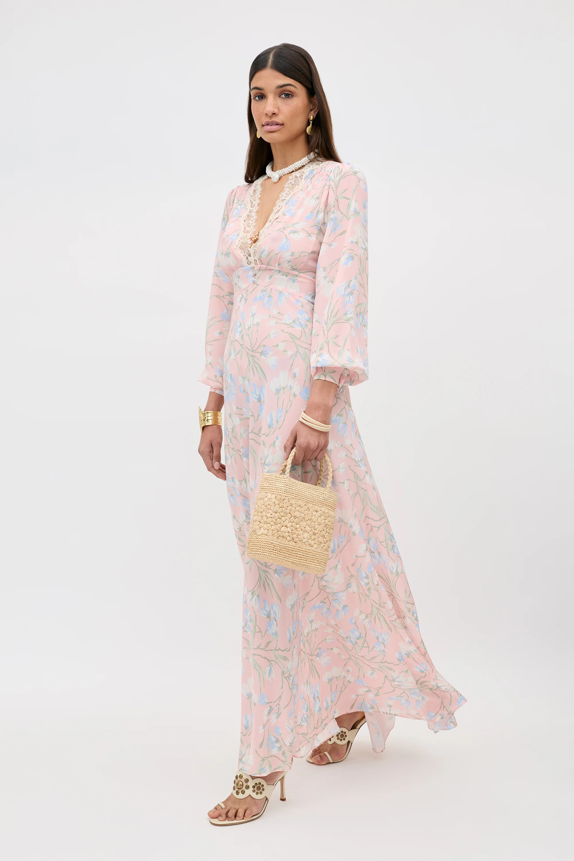 Emory - Watercolour Floral Pink