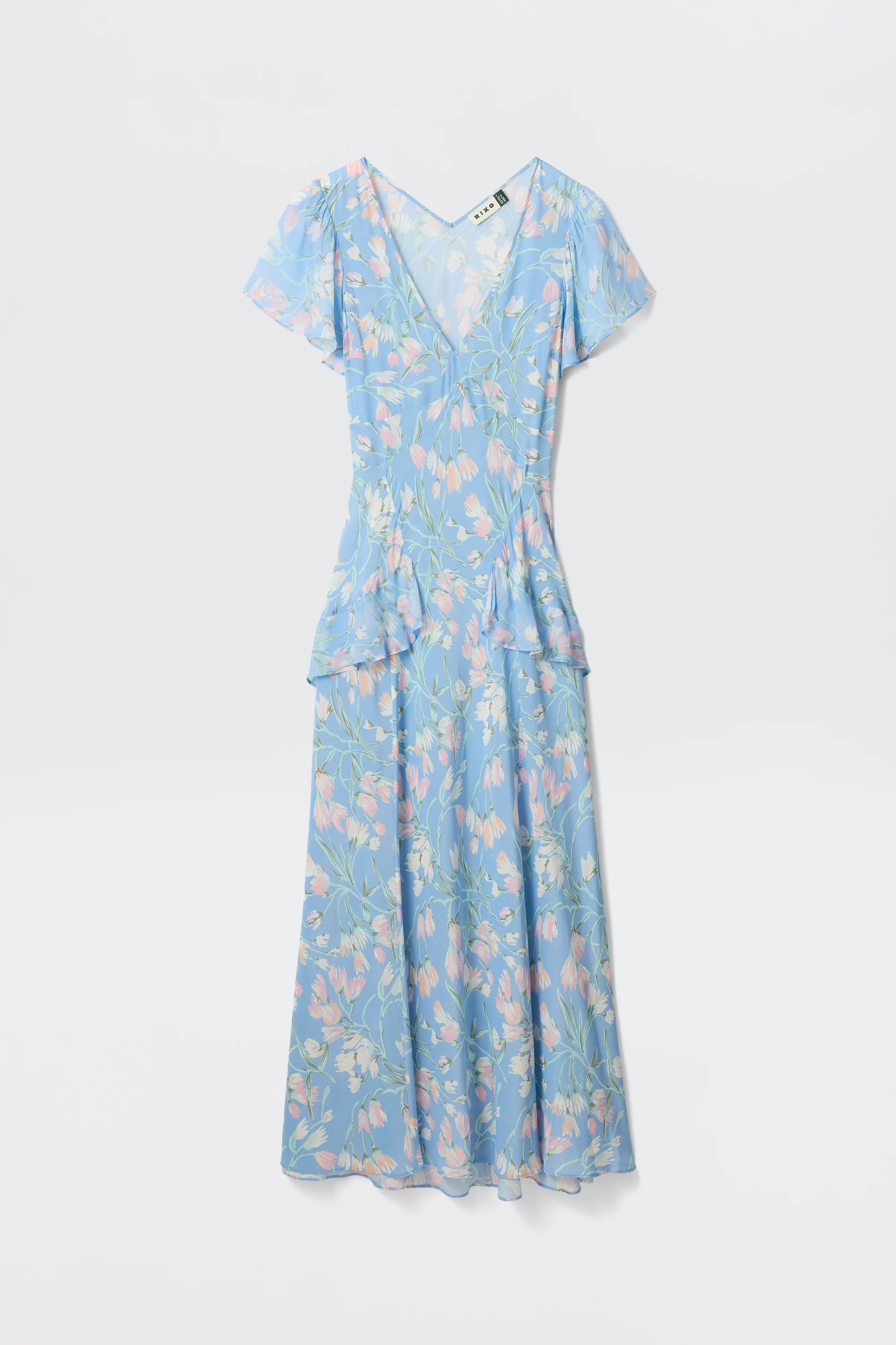 Evie - Watercolour Floral Blue - Image 6