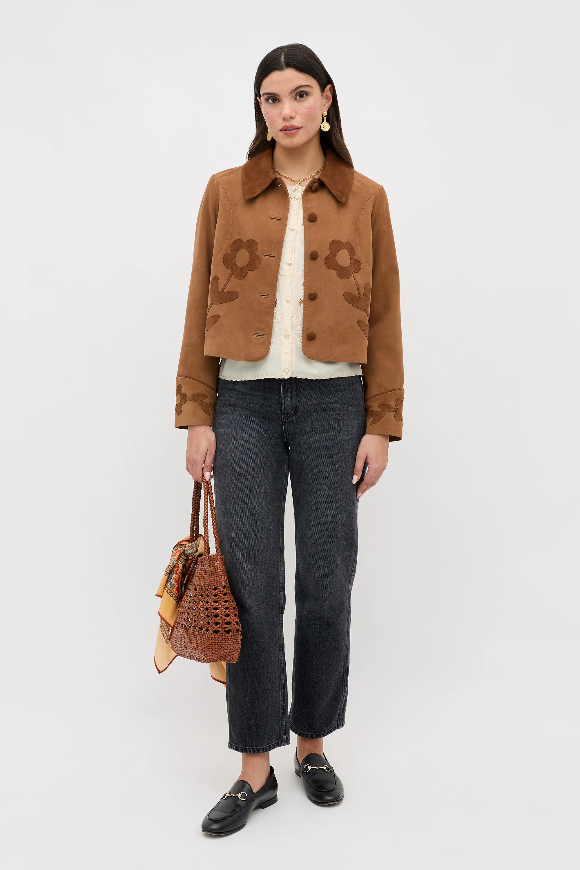 Faela -  Rosalie Embroidery Shell - Image 5