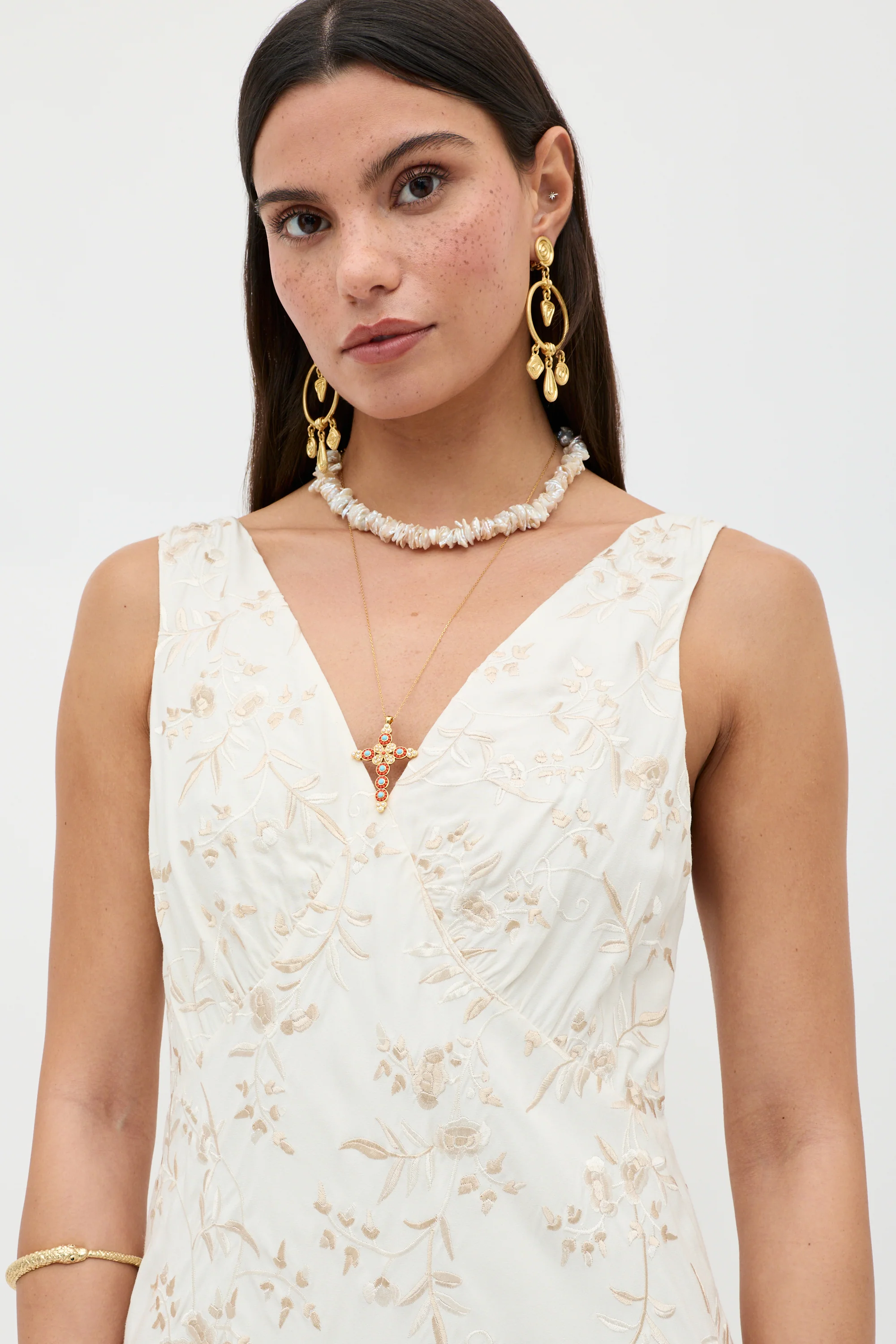 Fawn -  Botanical Embroidery Pearl - Image 4
