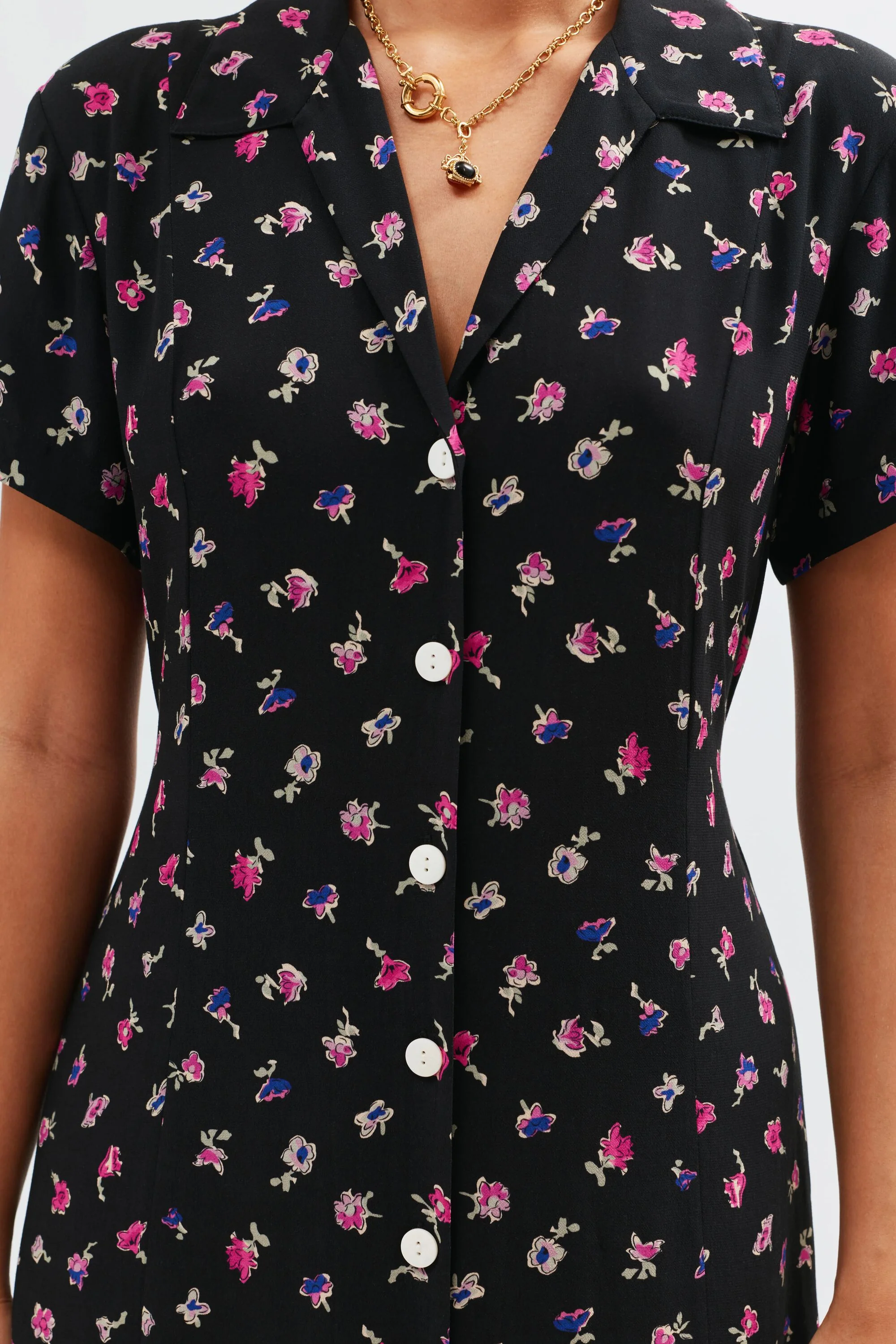 Florrie - French Ditsy Black - Image 4