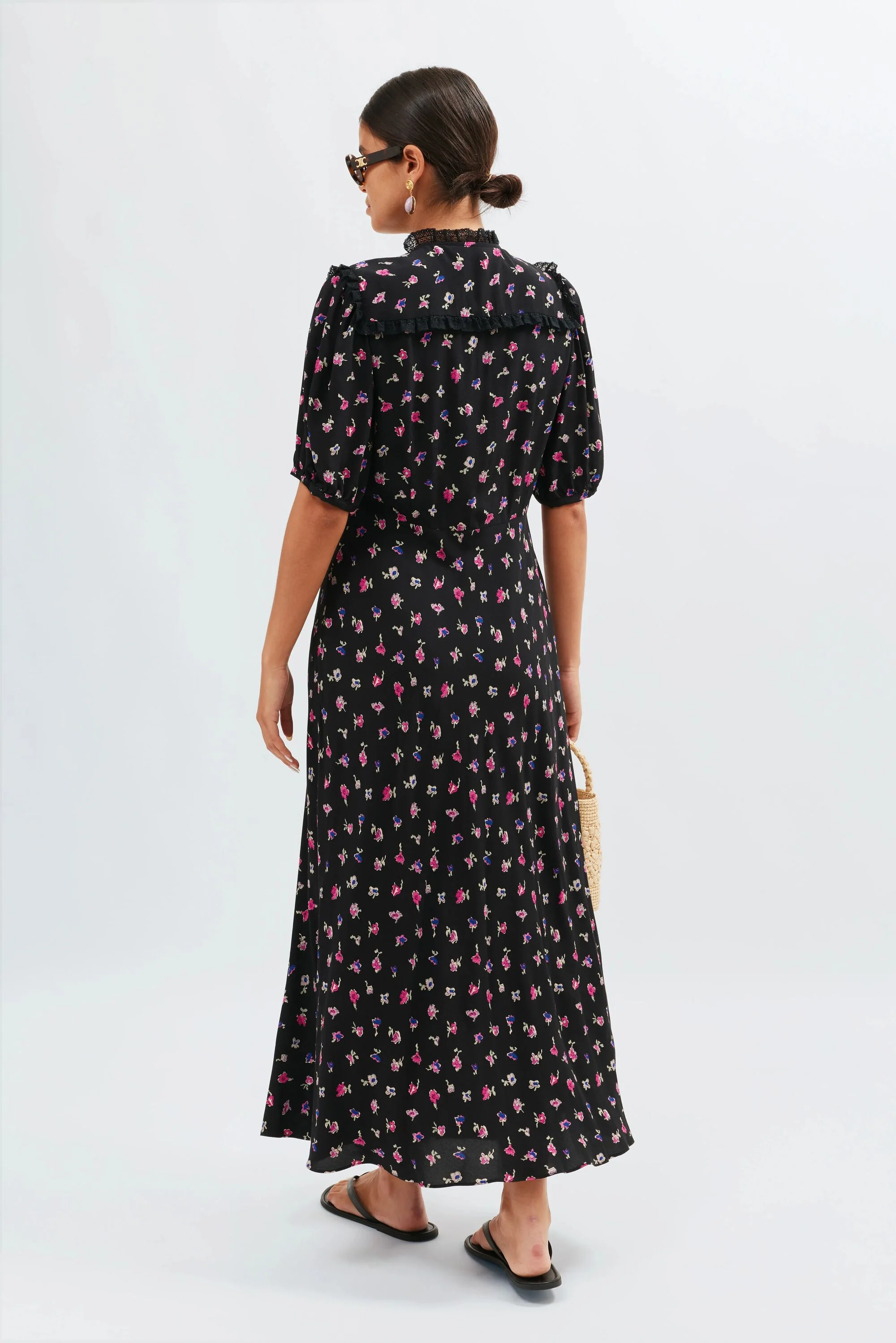 Gwen  -  French Ditsy Black - Image 3