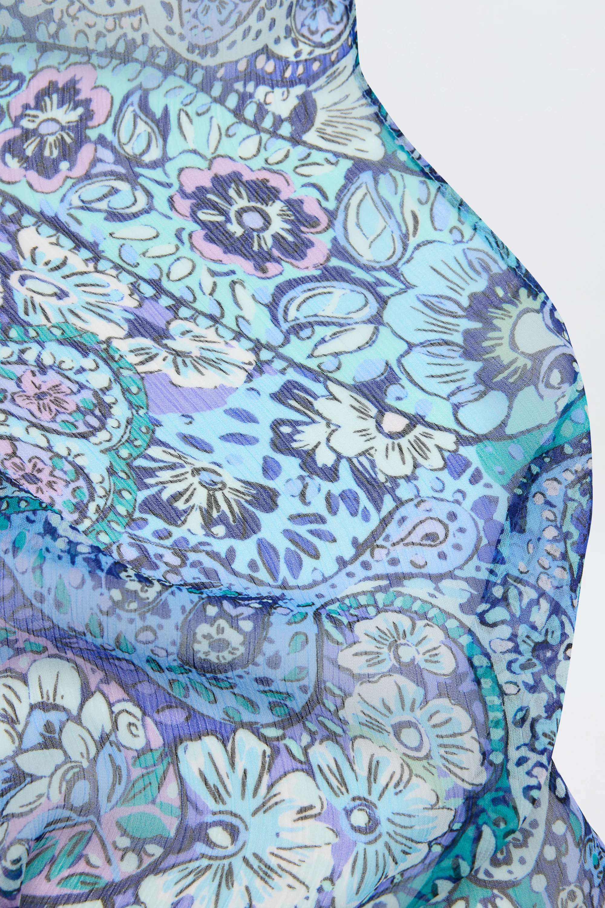 Julien - Paisley Floral Blue - Image 3