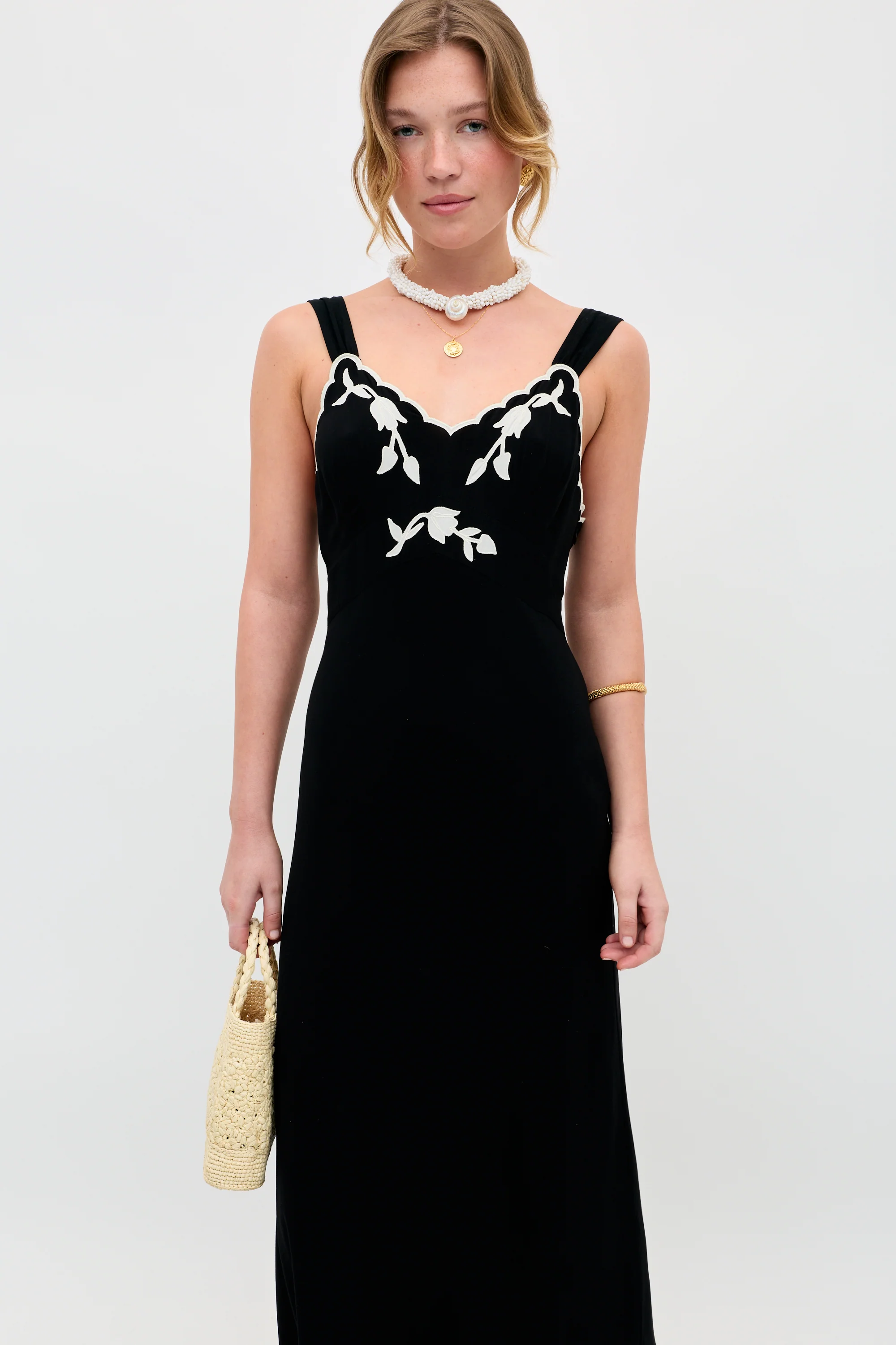 Julietta - Tulipa Appliqué Black - Image 6