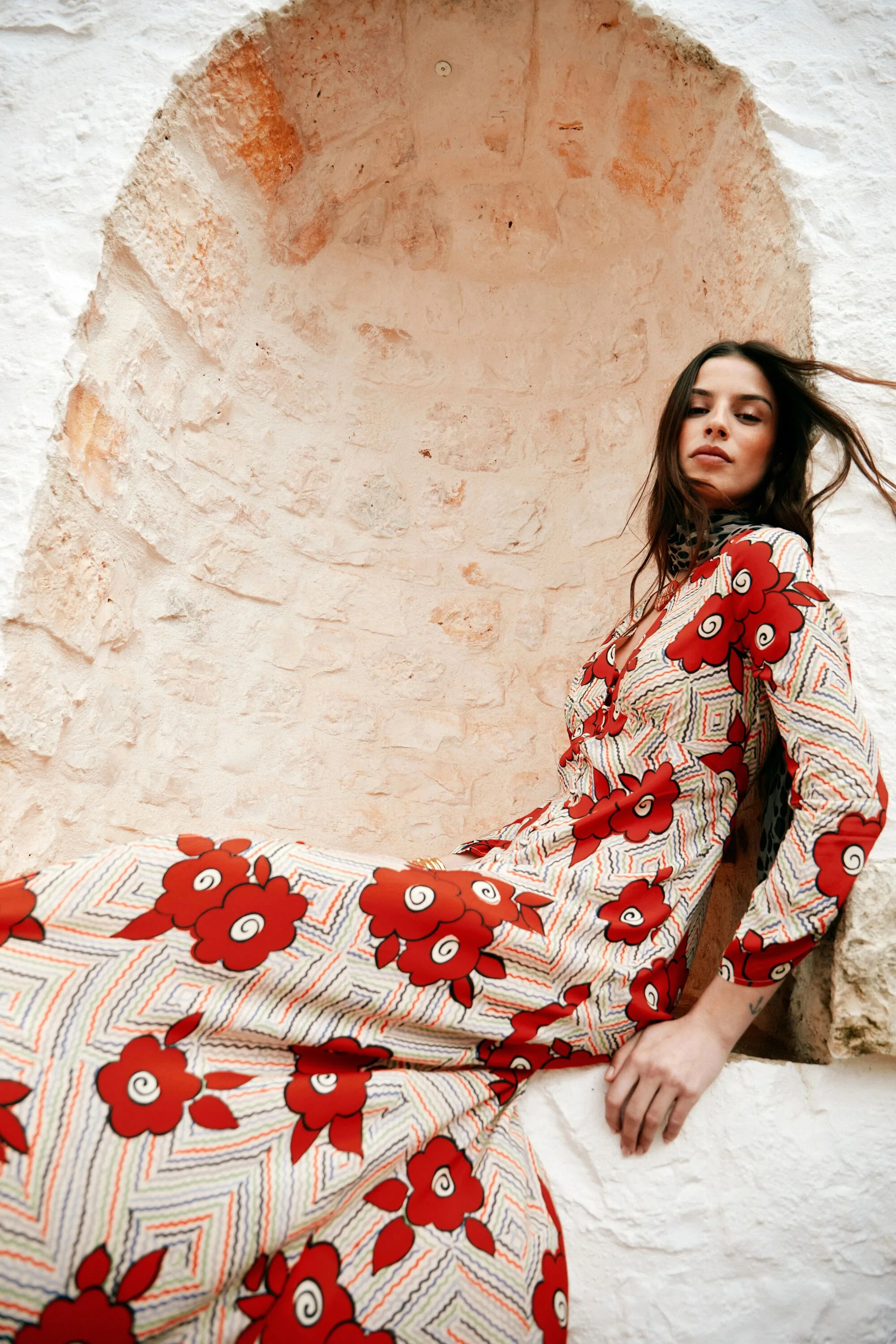 Katie  -  Milos Floral Cream - Image 2