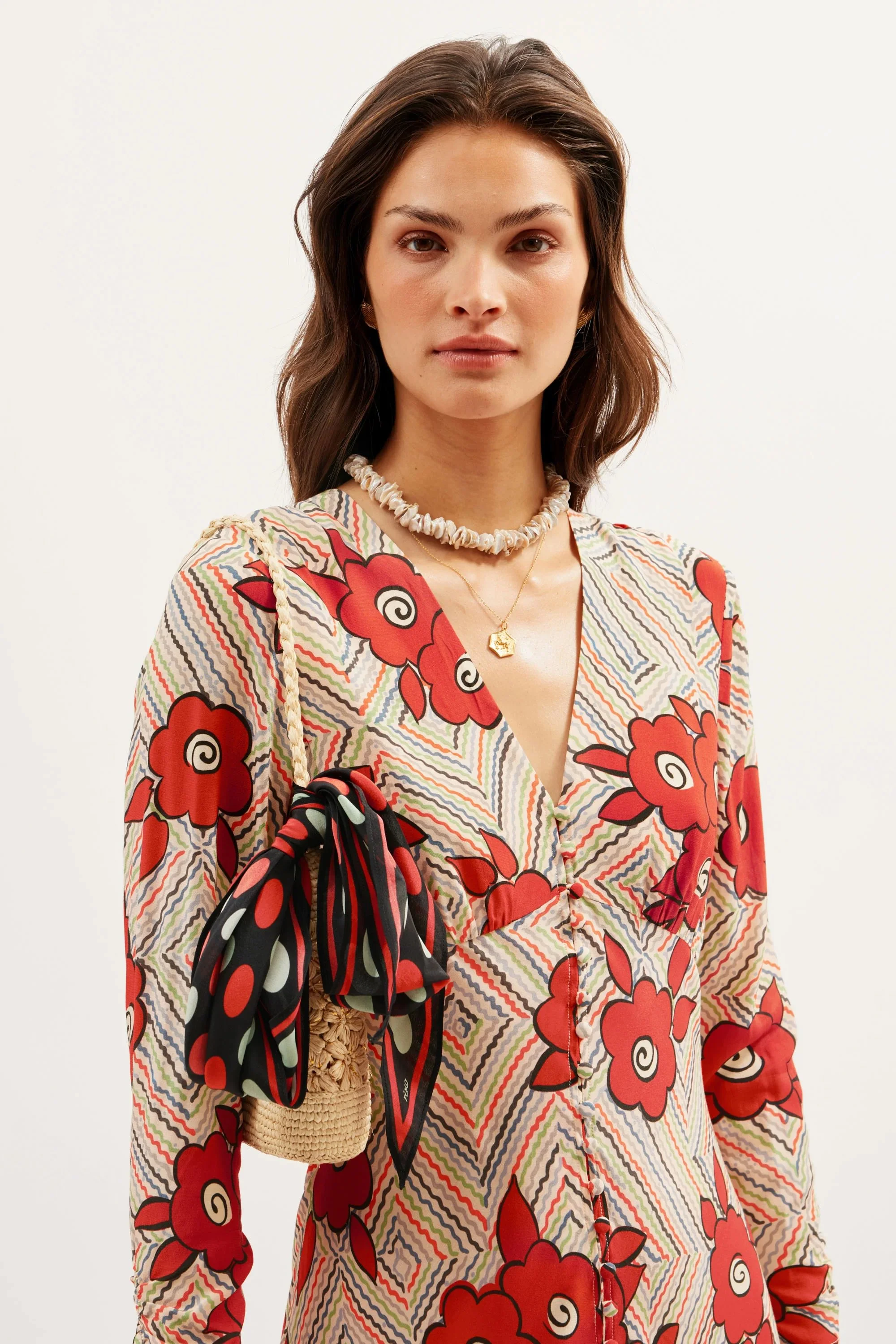 Katie  -  Milos Floral Cream - Image 3