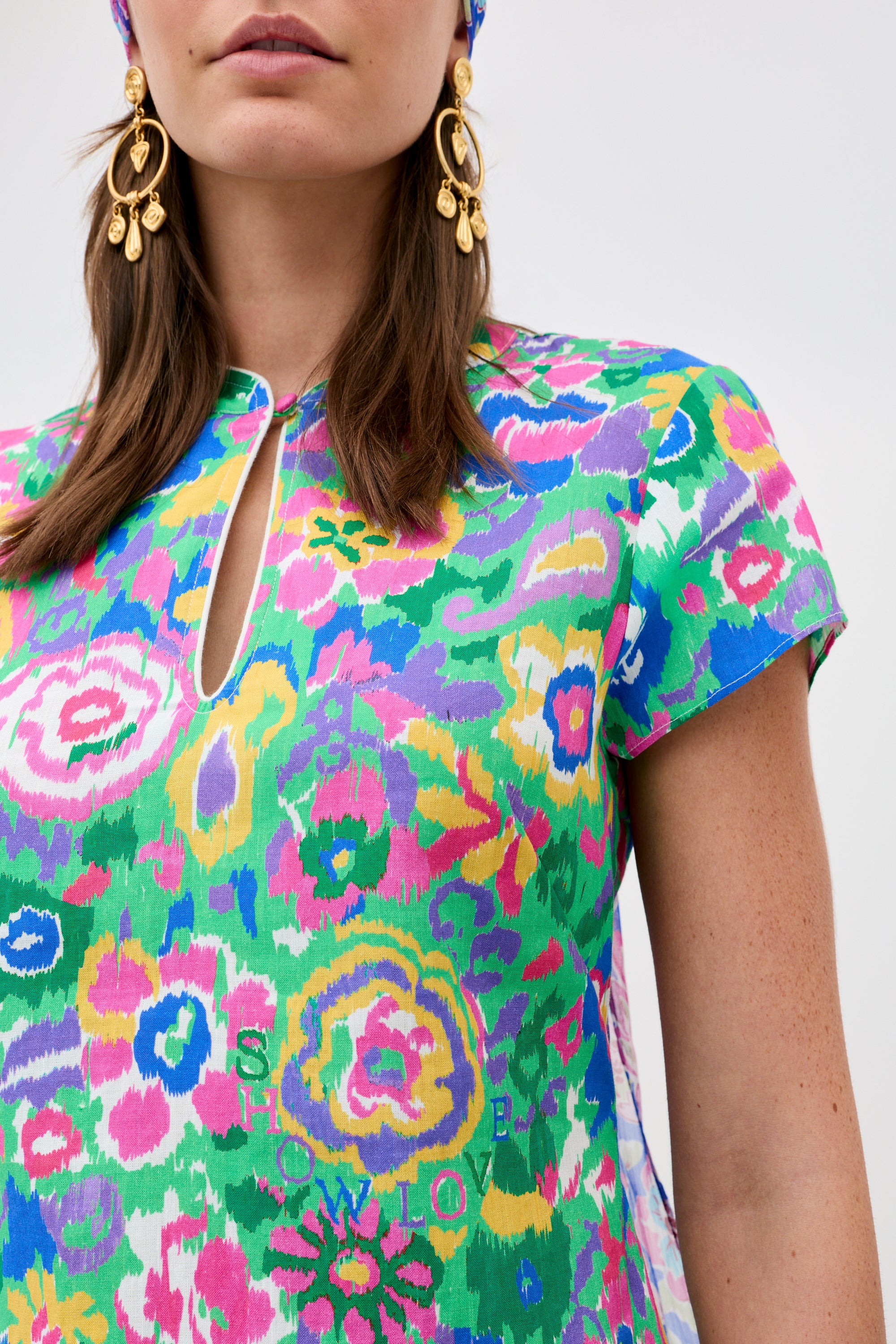 Lolita - Ikat Bloom Green - Image 3