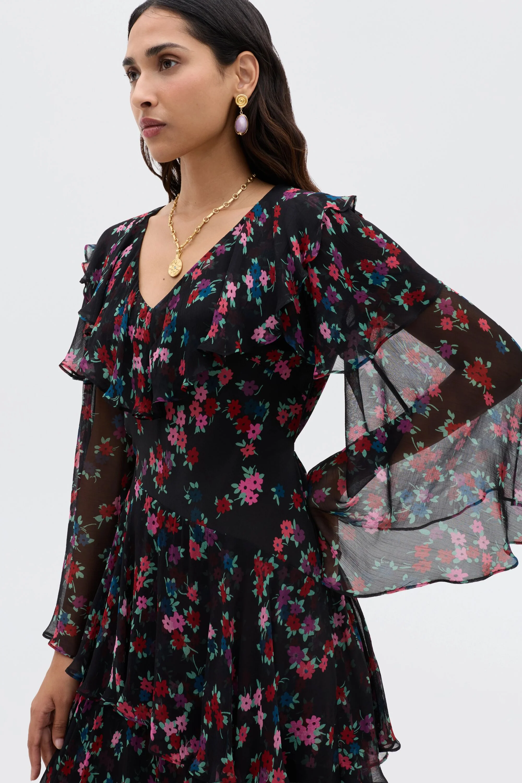 Loralyn - City Floral Black - Image 4