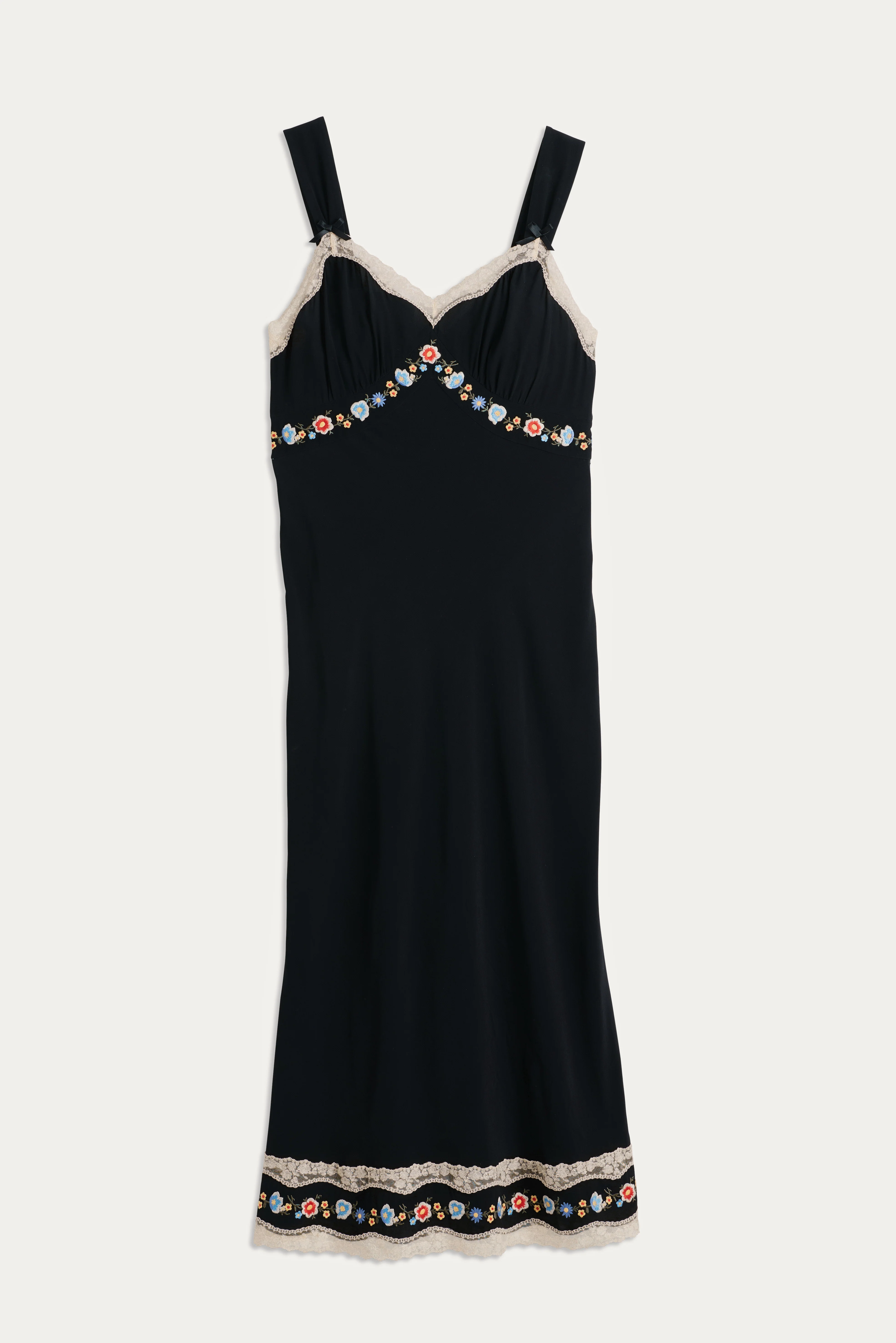 Lucie  -  Bloom Embroidery Black - Image 2