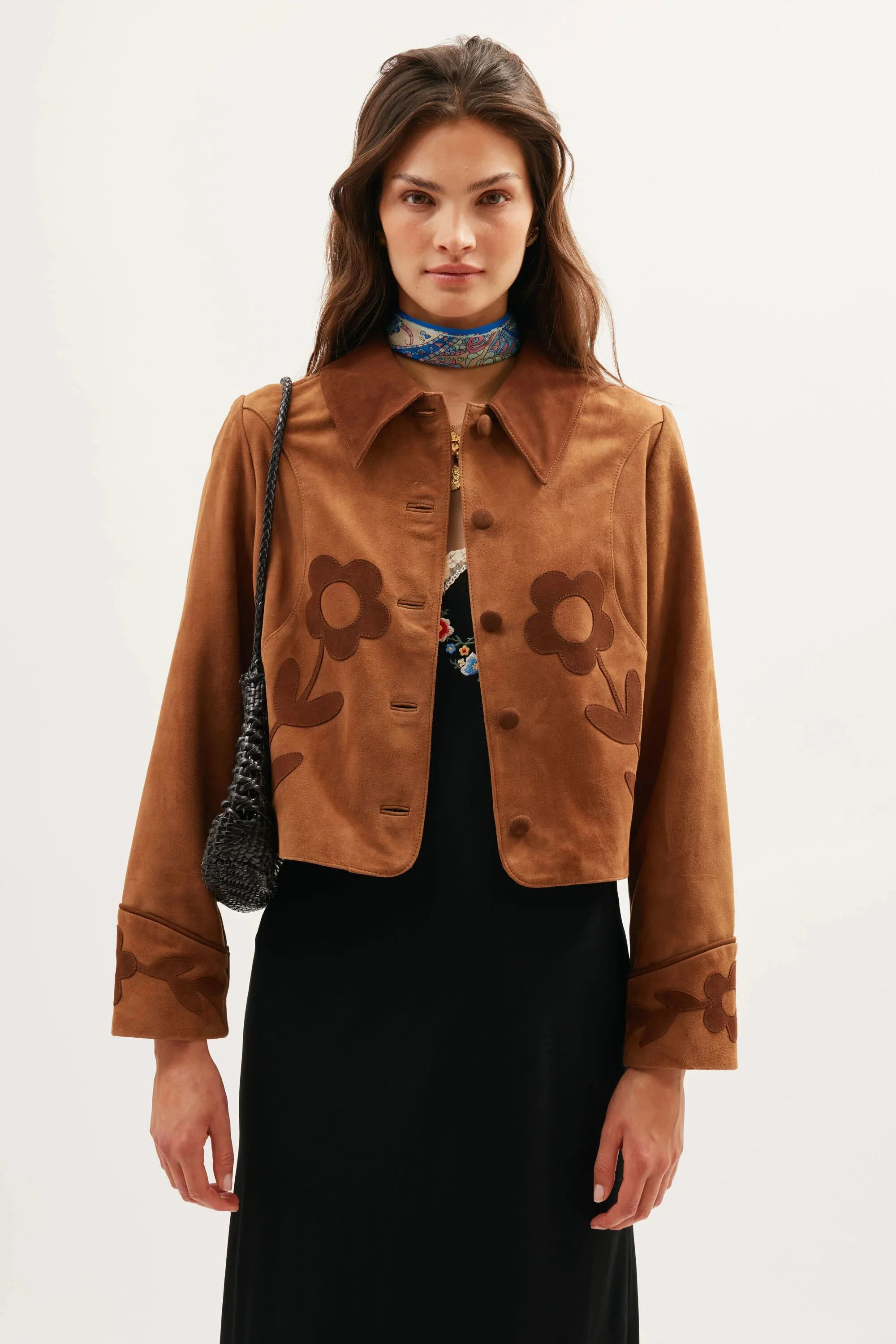 Lucie  -  Bloom Embroidery Black - Image 6