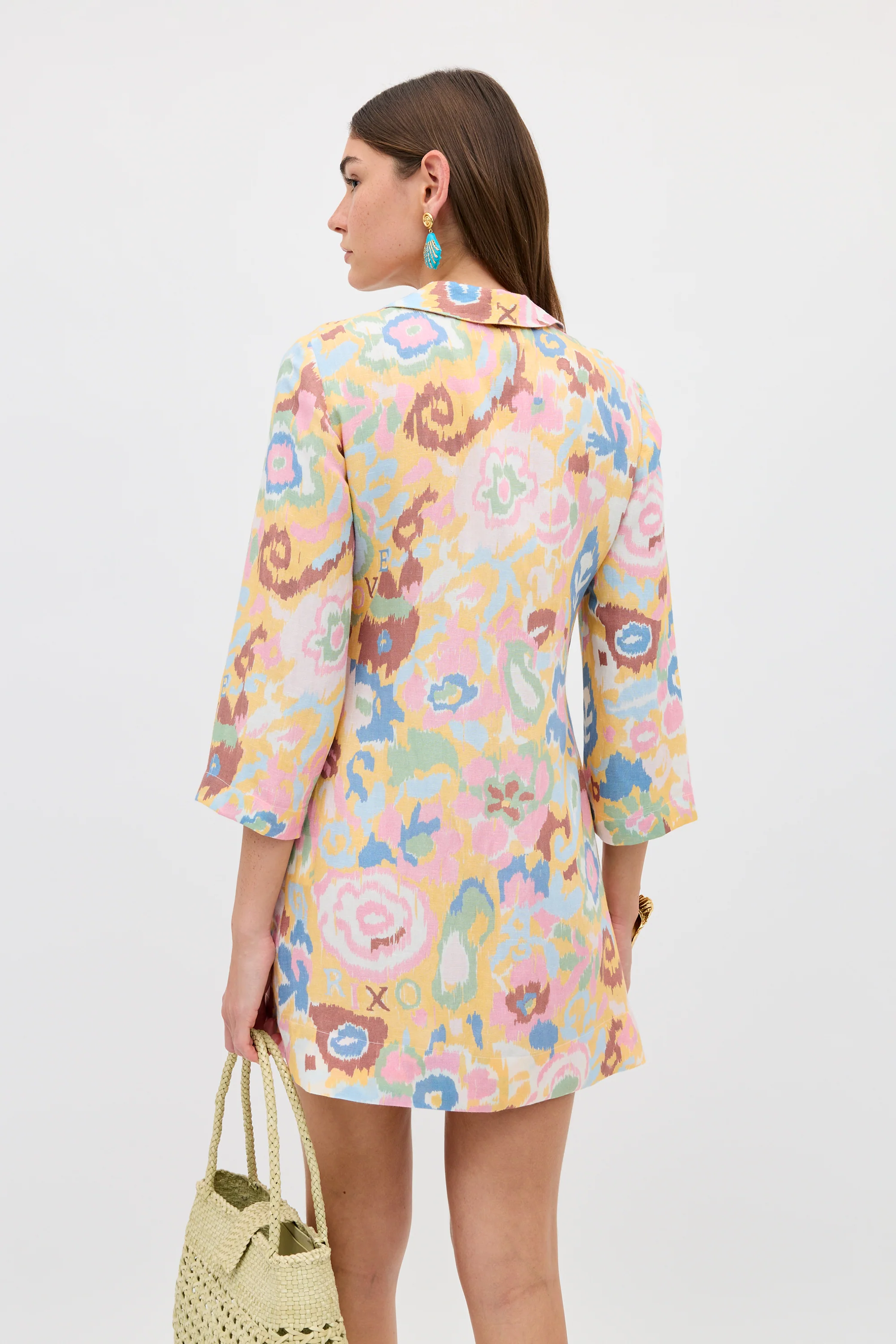 Lucien - Ikat Bloom Yellow - Image 3
