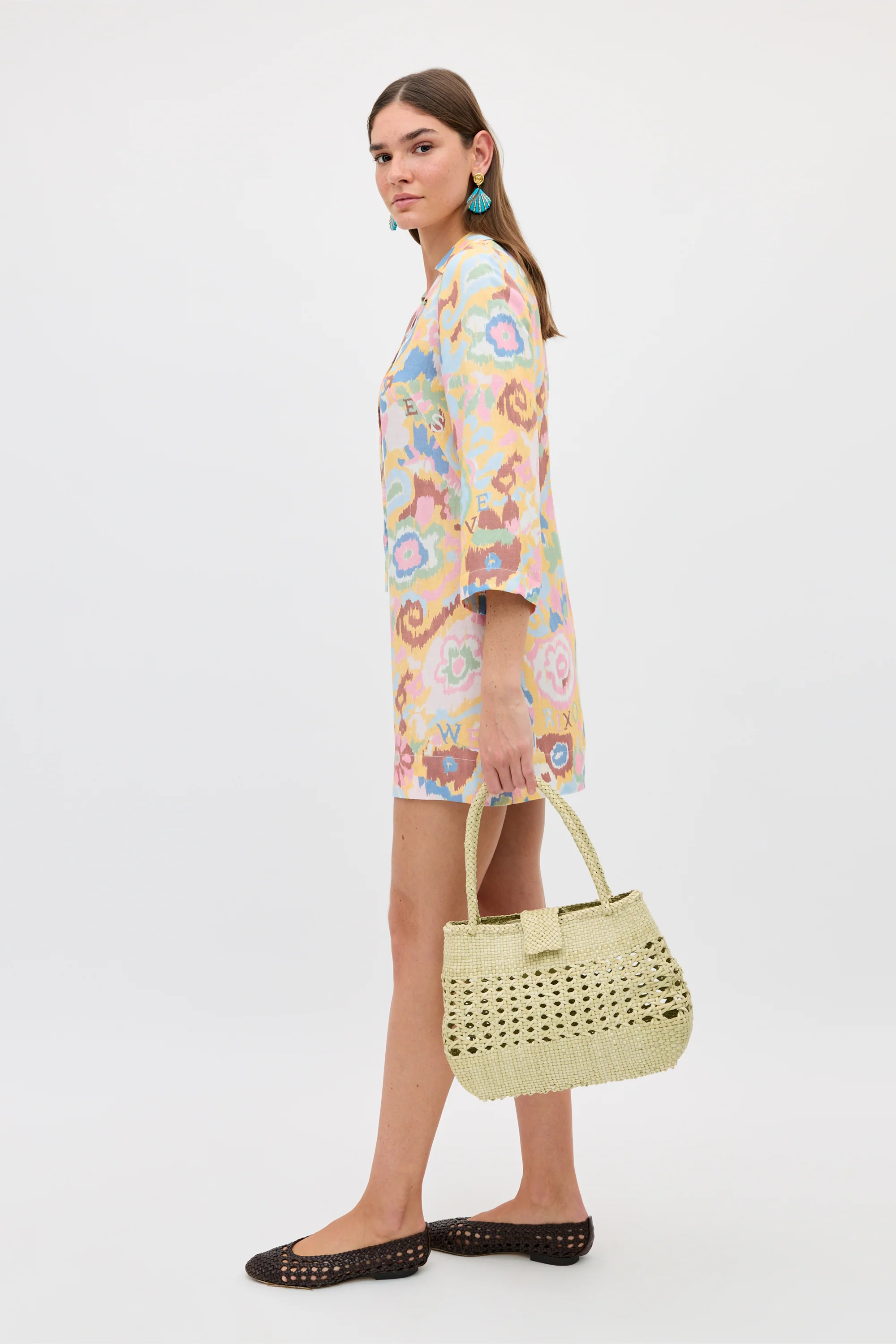 Lucien - Ikat Bloom Yellow - Image 4