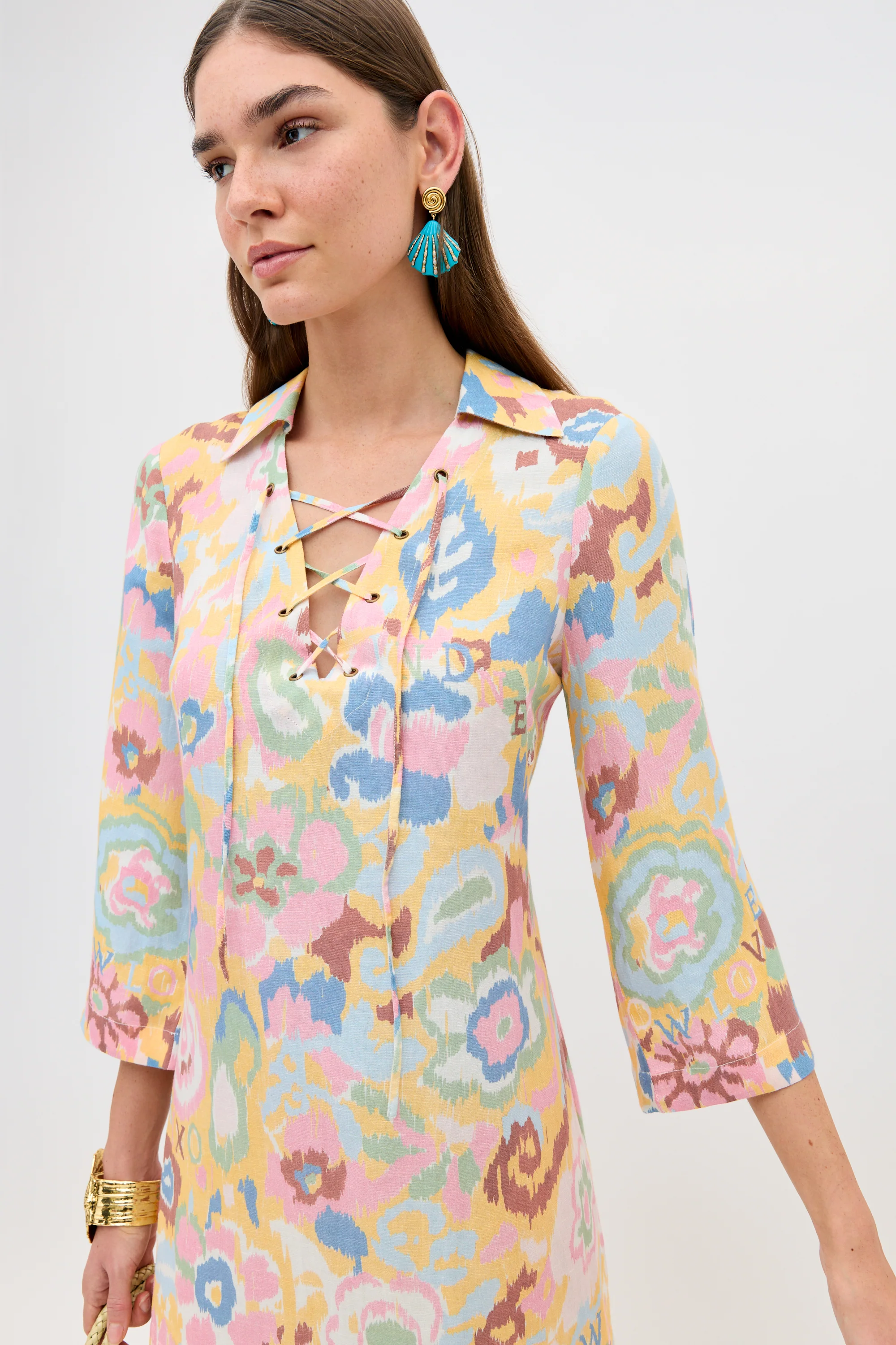 Lucien - Ikat Bloom Yellow - Image 5