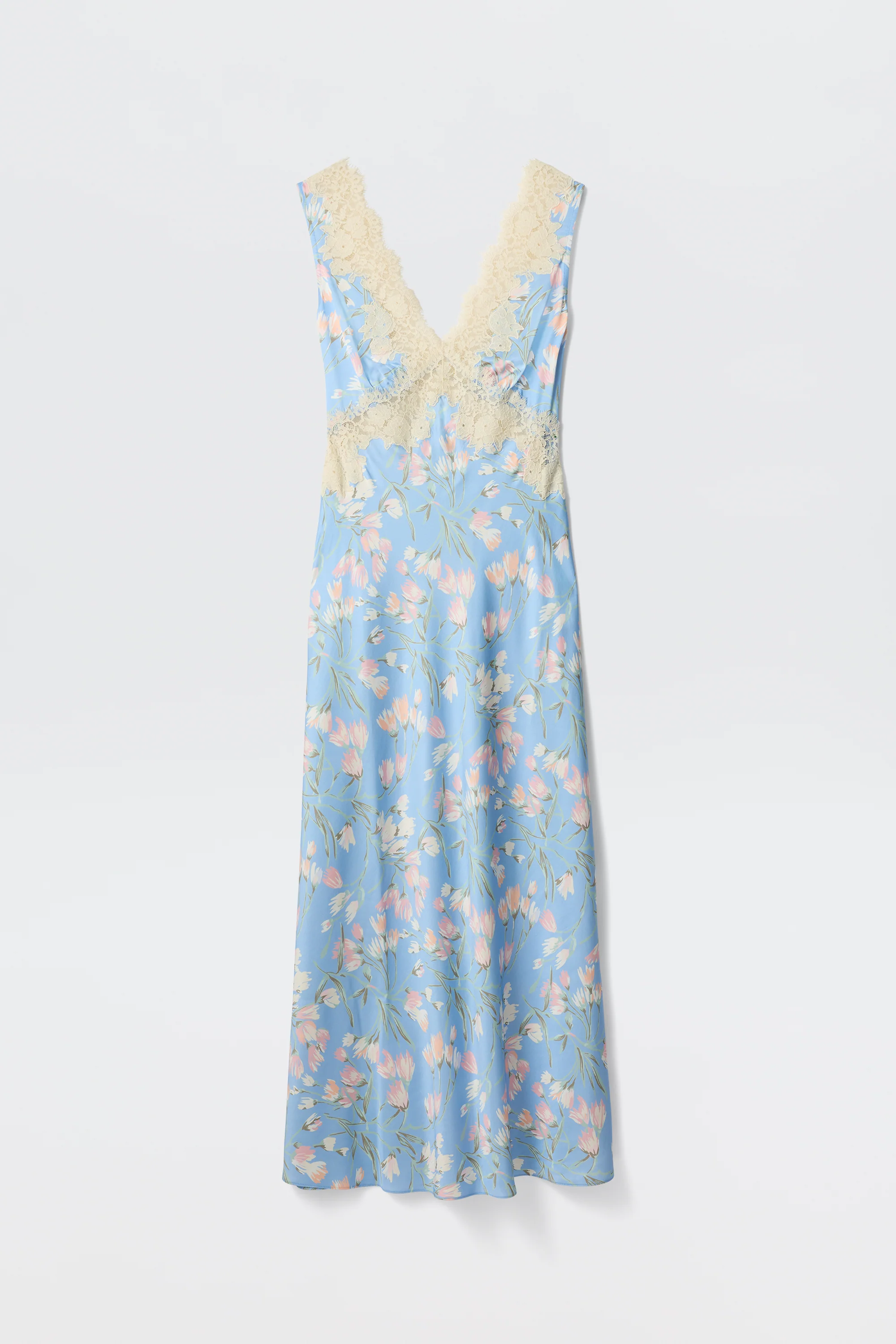 Lysandra -  Watercolour Floral Blue - Image 5
