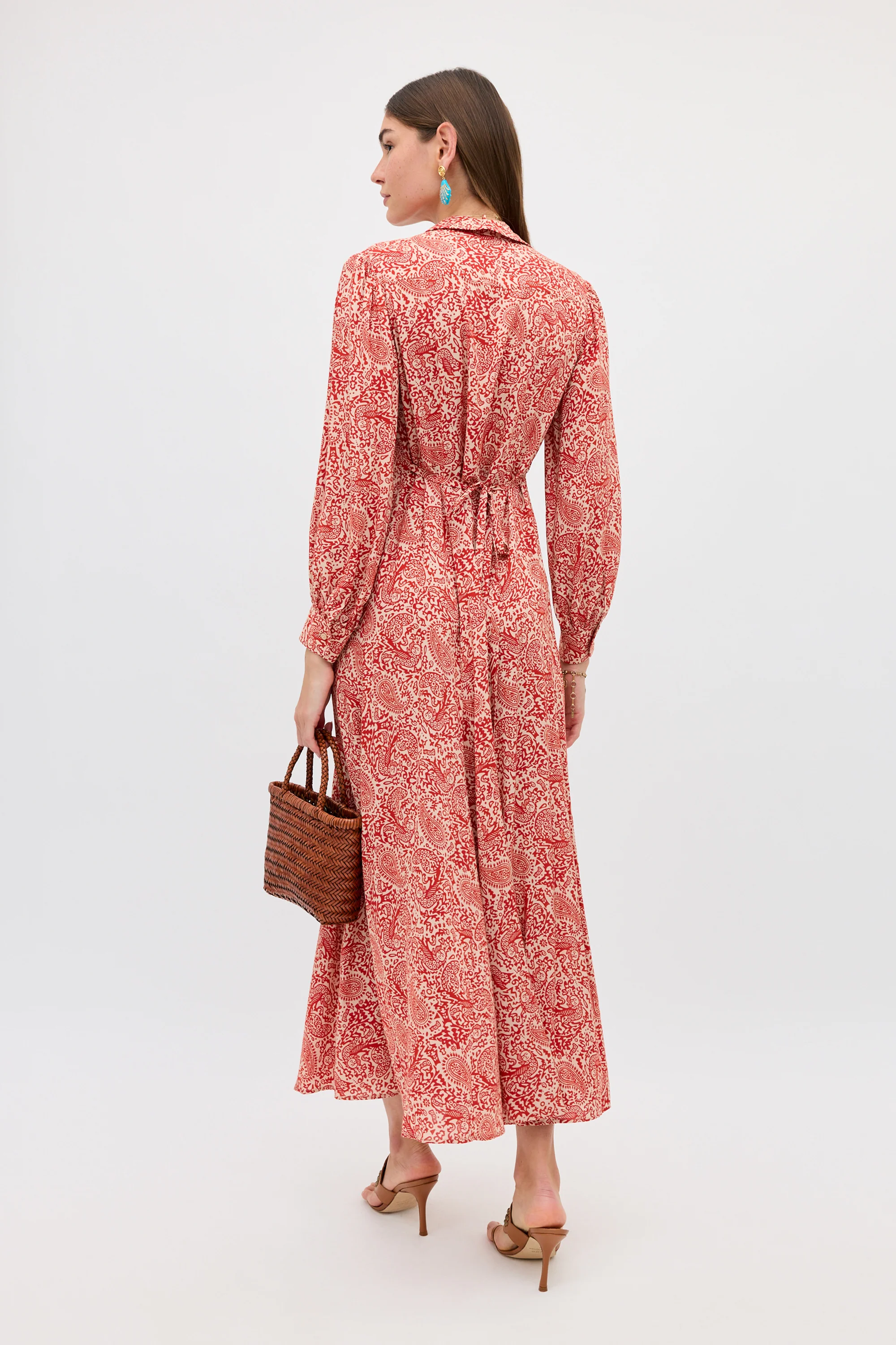 maddison dress woodcut gremlin red - Image 4