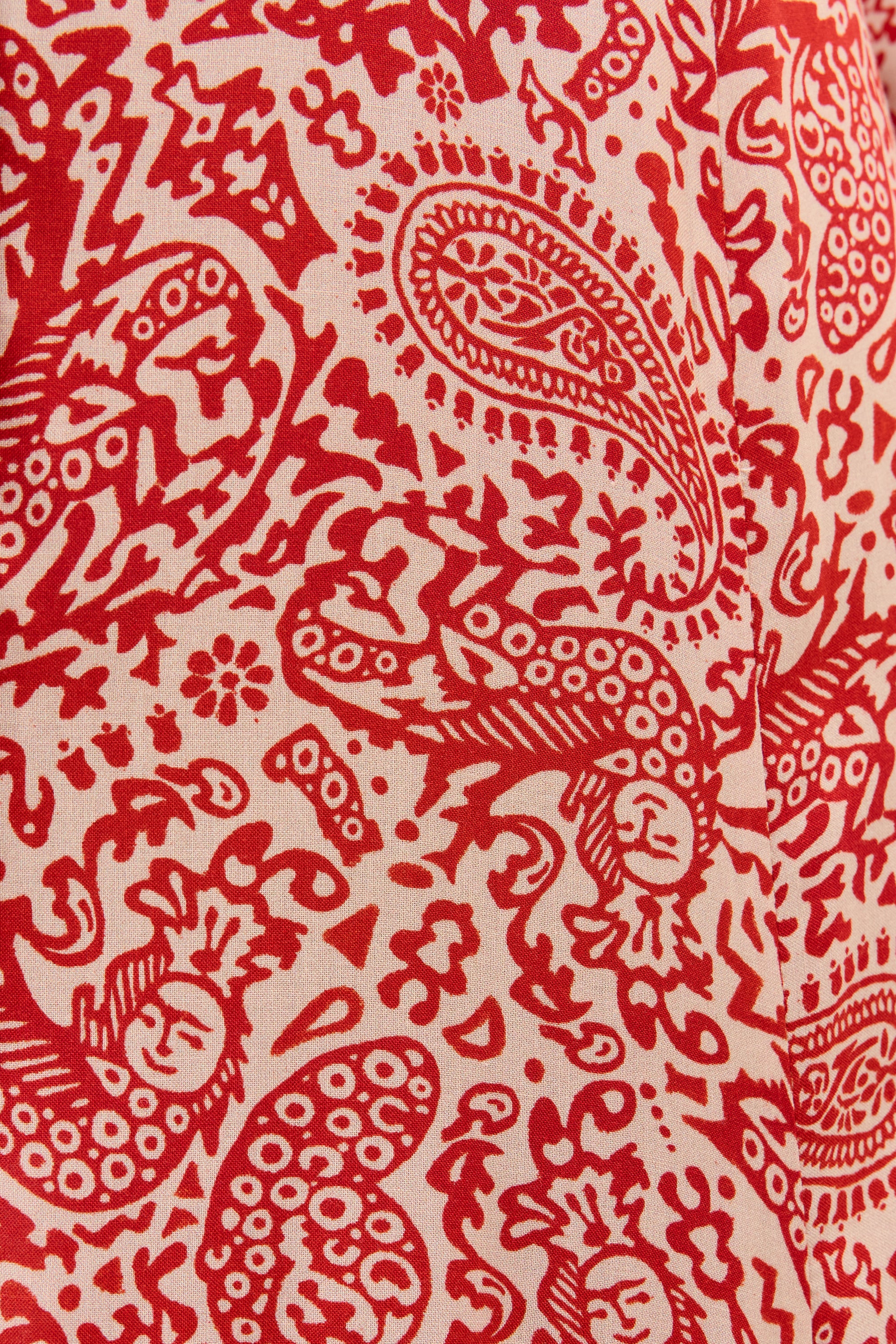 maddison dress woodcut gremlin red - Image 5