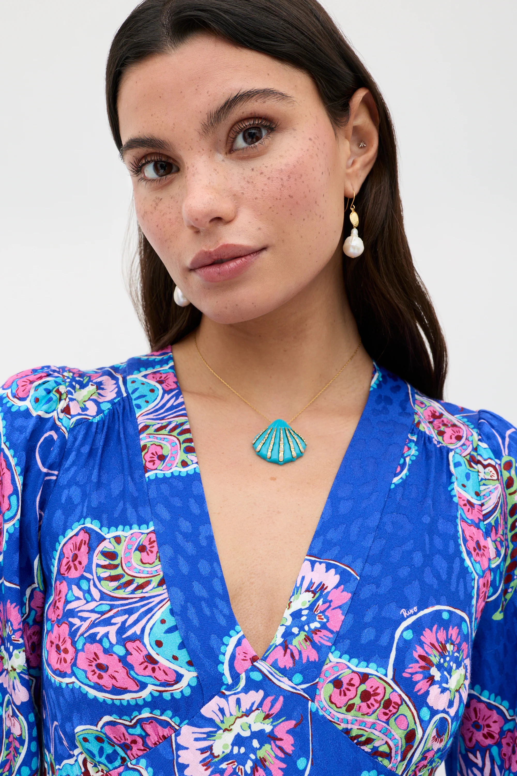 Margaux - Butterfly Bloom Jacquard Blue - Image 3