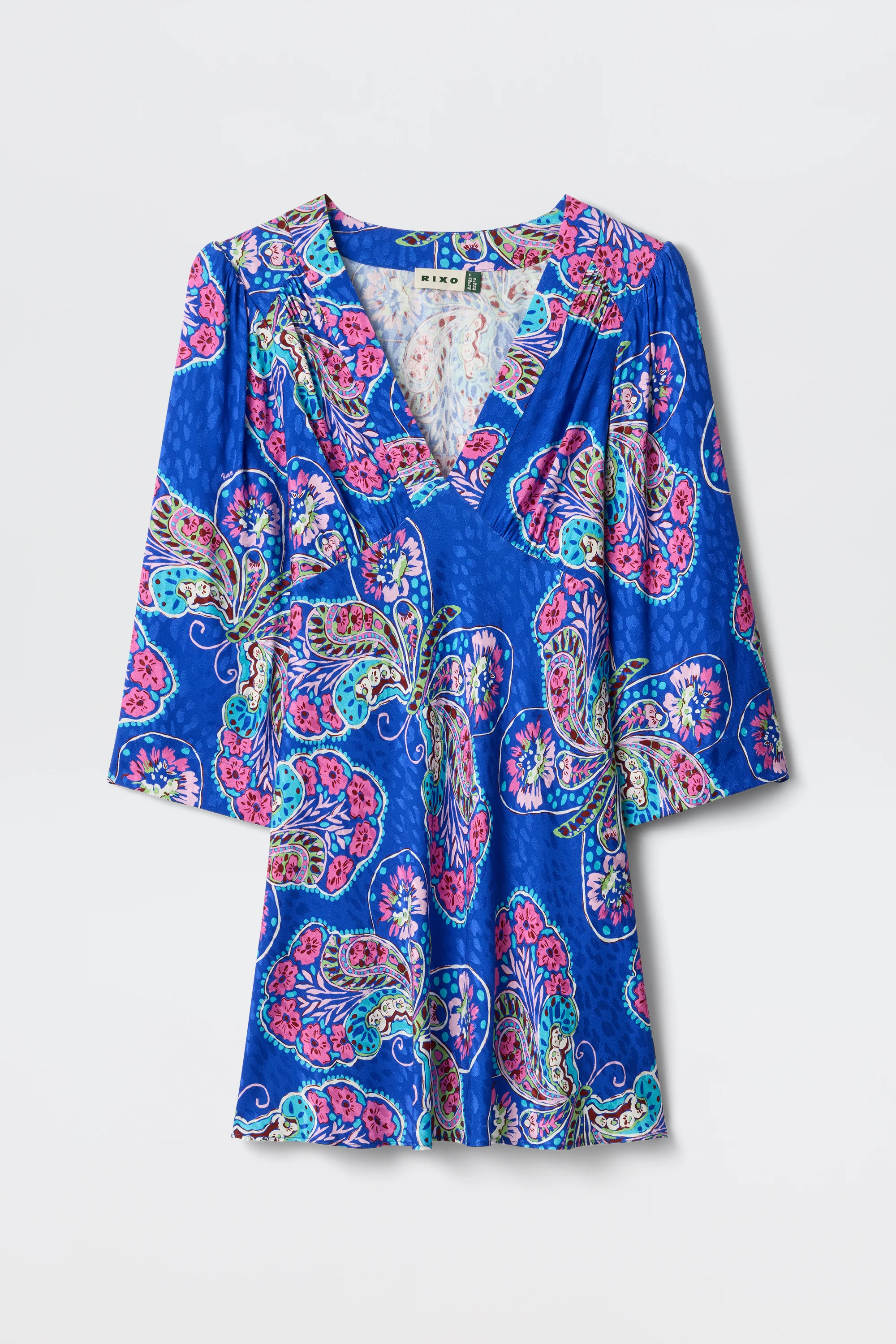 Margaux - Butterfly Bloom Jacquard Blue - Image 7
