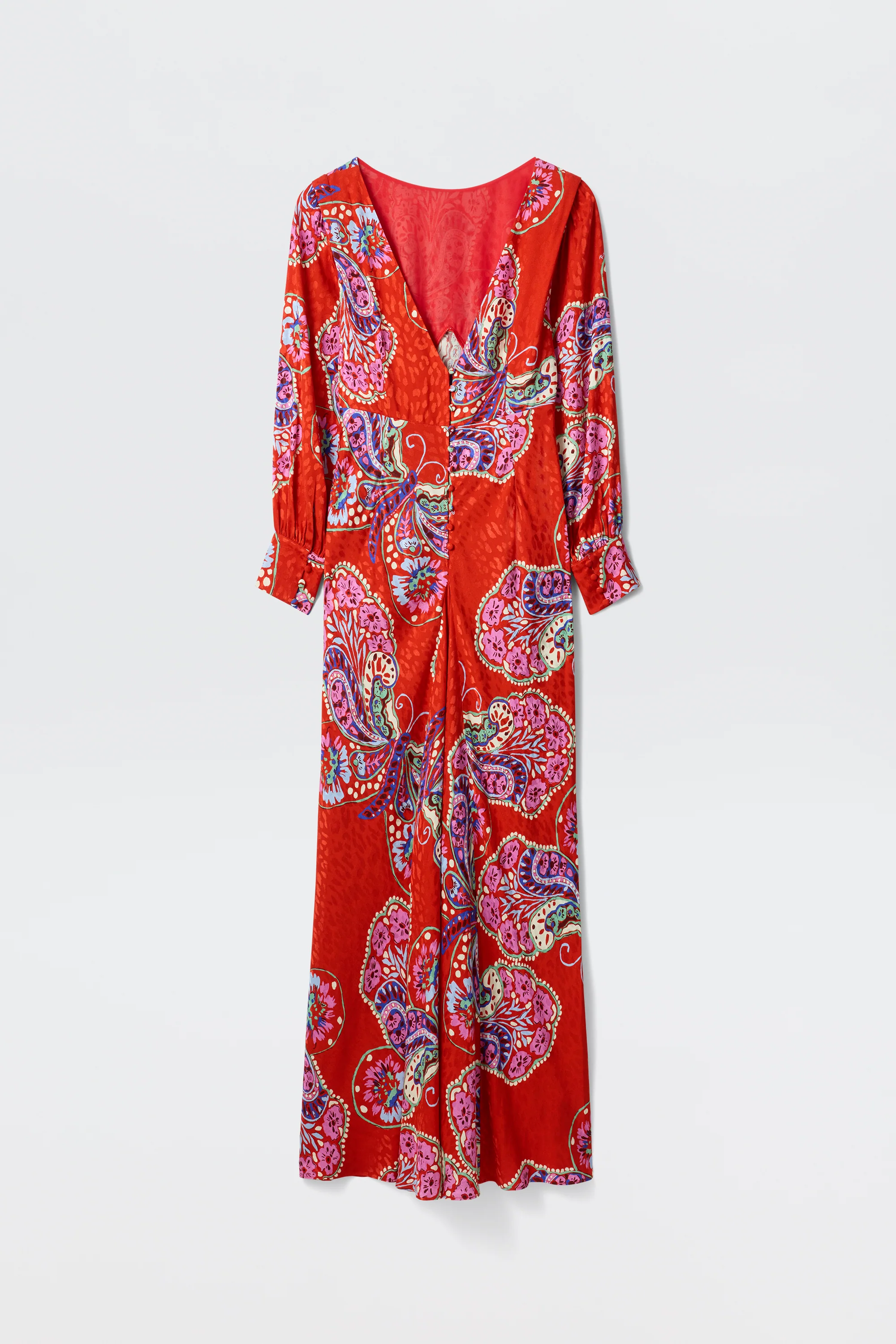 Marni - Butterfly Bloom Jacquard Red - Image 5