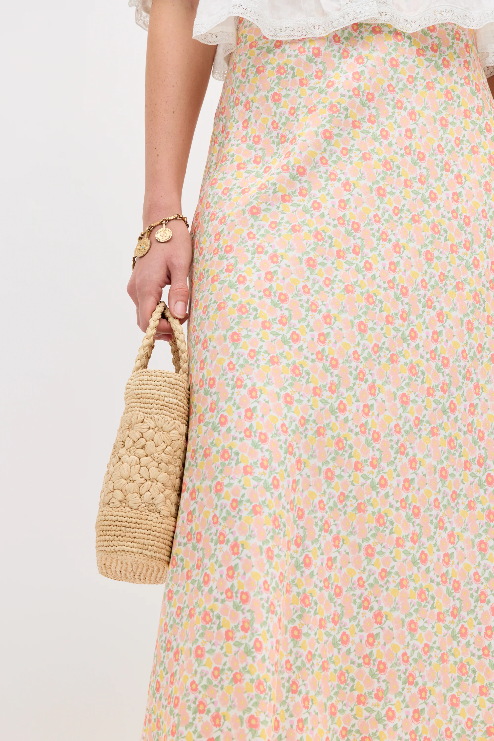 matilde skirt katie floral cream - Image 4