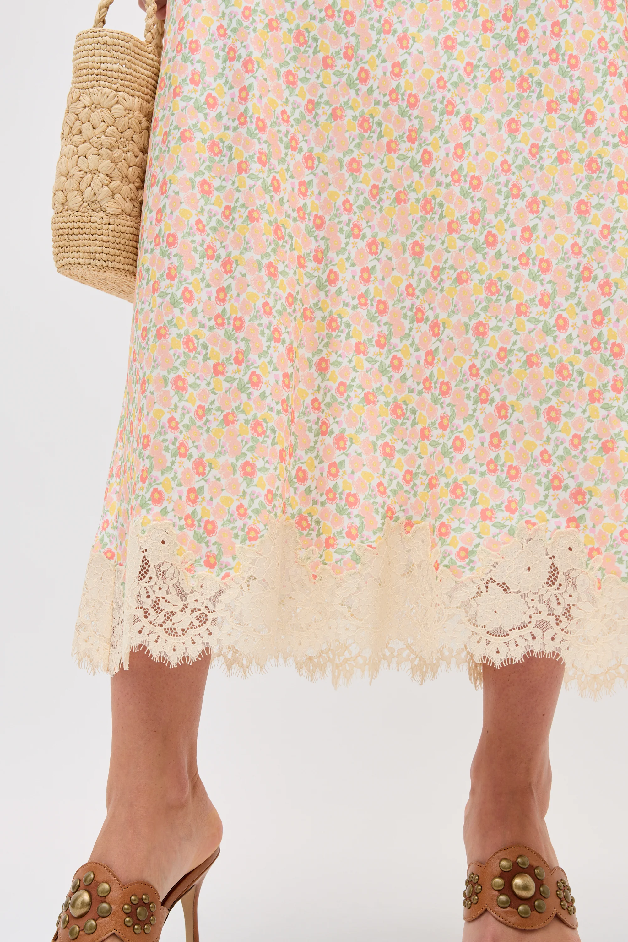 matilde skirt katie floral cream - Image 5