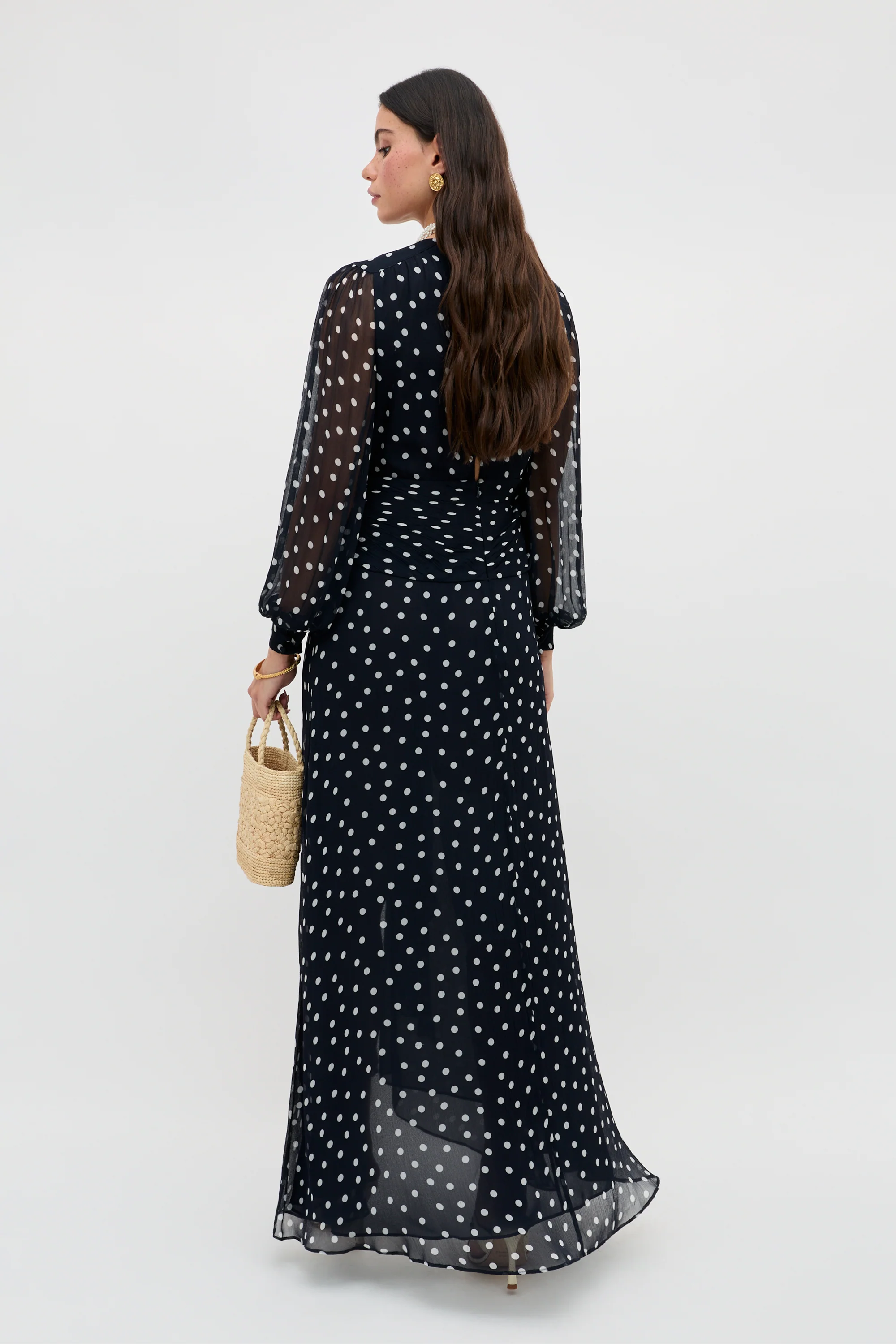 Meera - Bohemia Spot Deep Navy - Image 3
